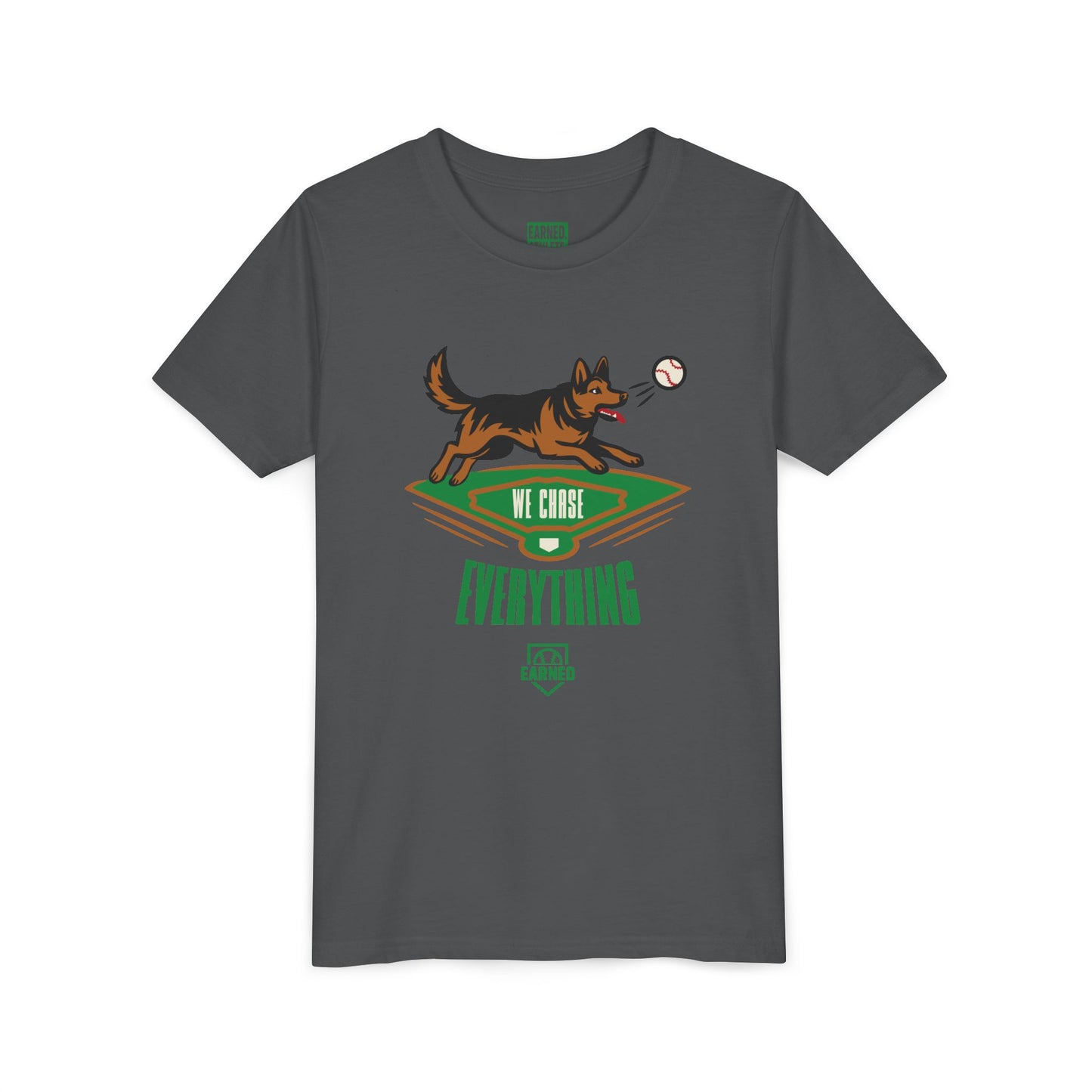 WE CHASE EVERYTHING Youth Tee - BARK PARK Collection
