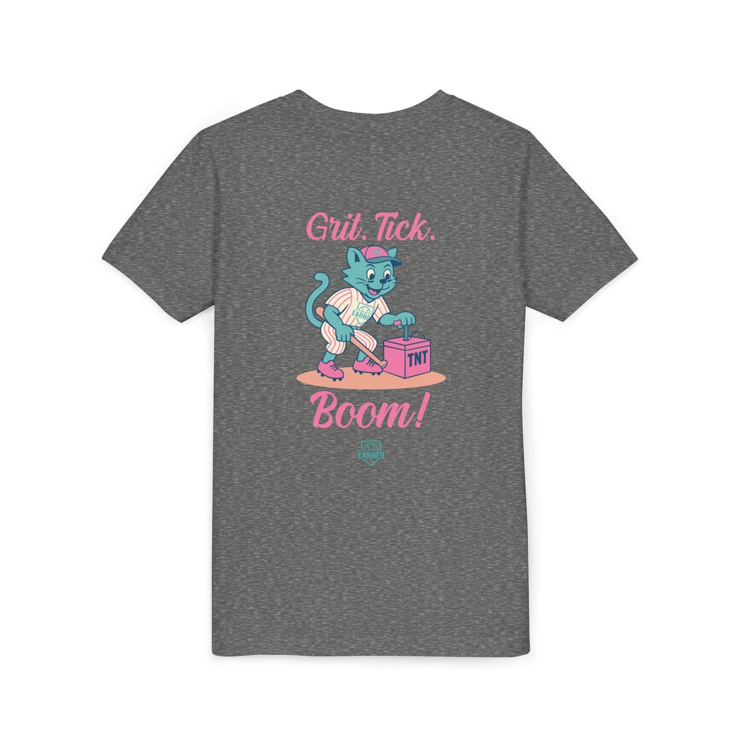 GRIT. TICK. BOOM! Youth Tee - TOMFOOLERY Collection