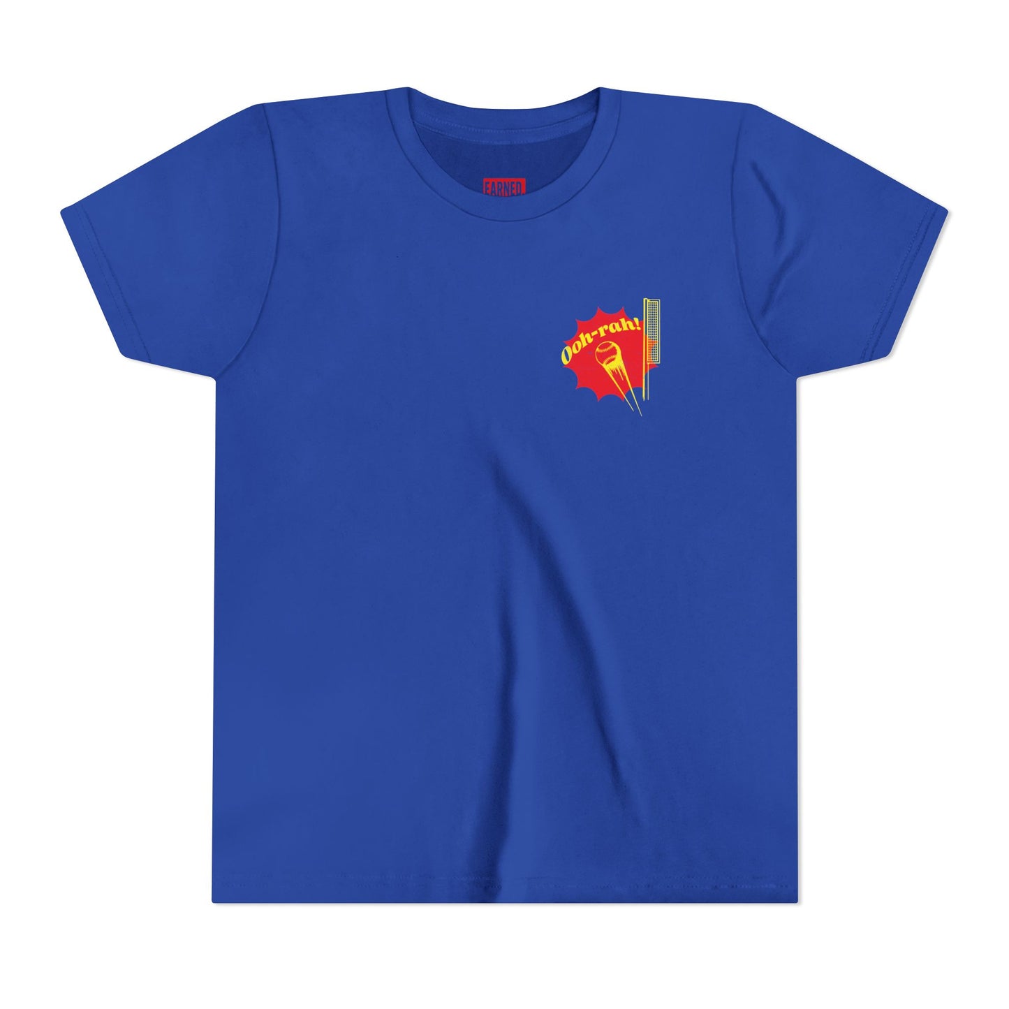 PIECE OF IT Youth Tee (Red Logo) - DUGOUT CHANT Collection
