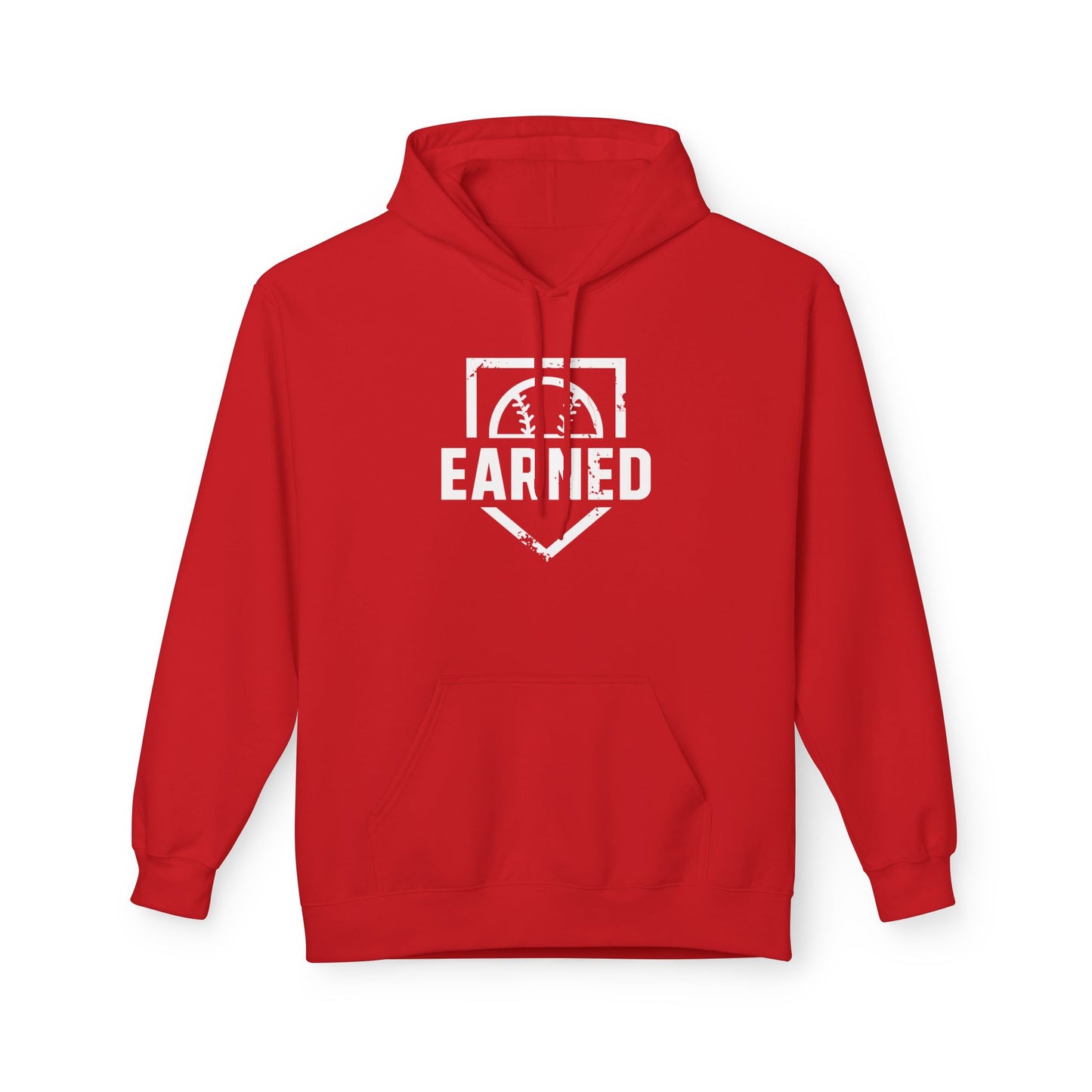 EARNED Logo Hoodie (White Font)