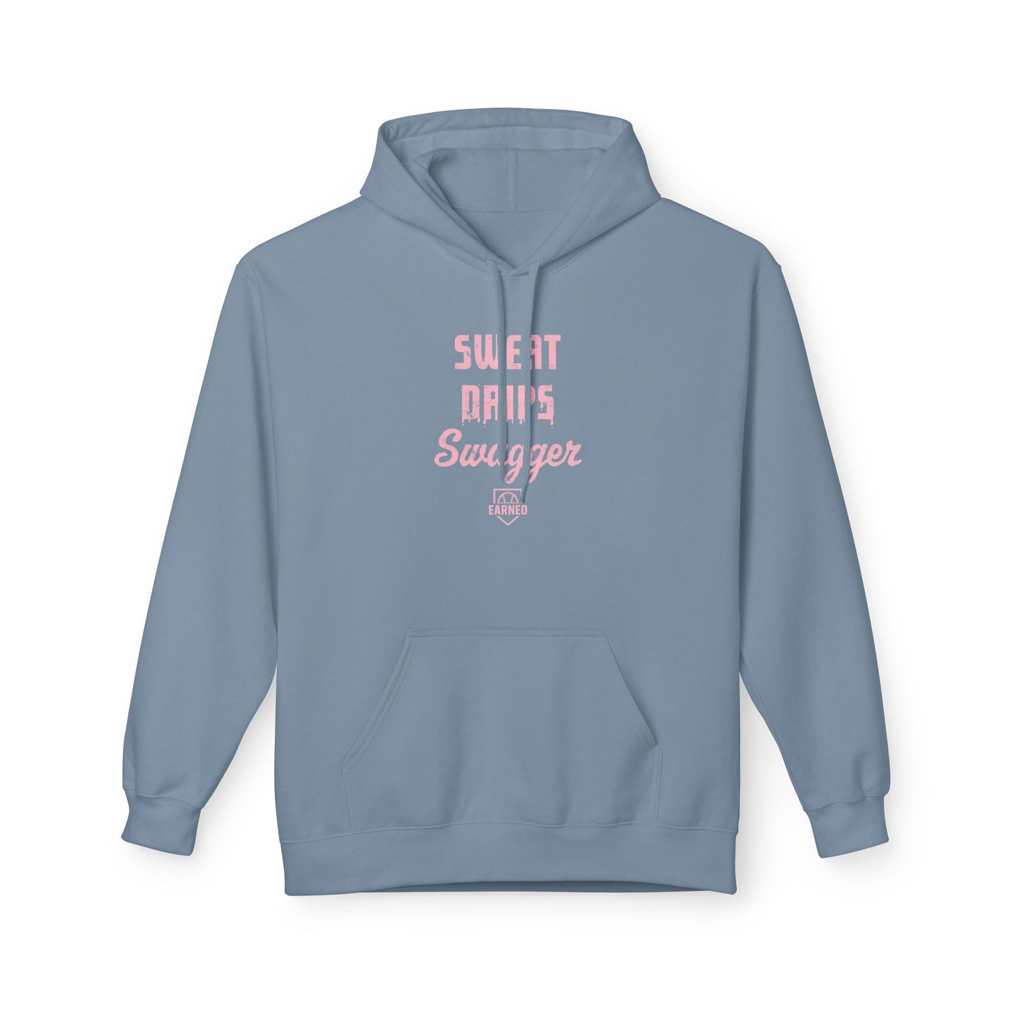 SWEAT DRIPS SWAGGER Hoodie (Pink Font)