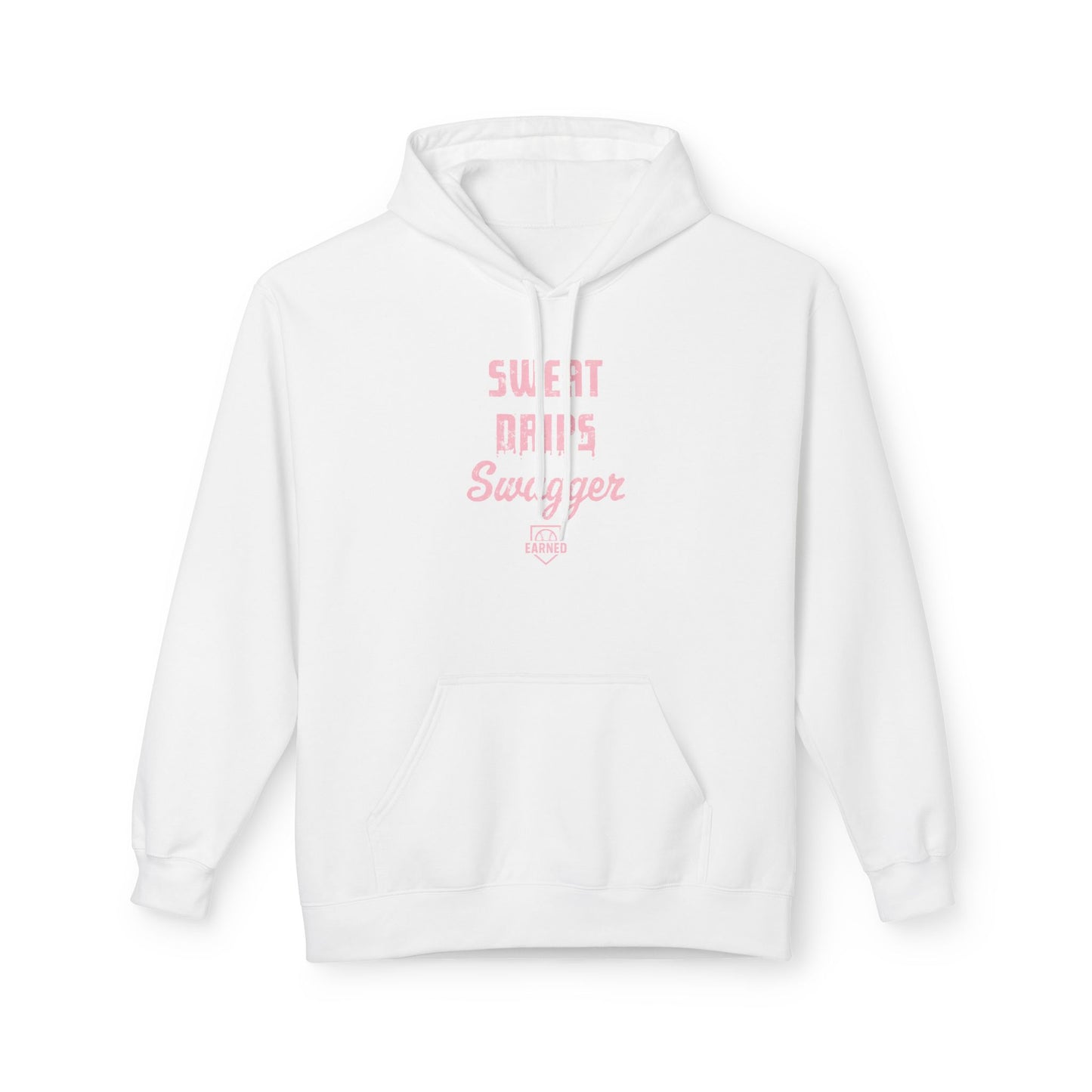 SWEAT DRIPS SWAGGER Hoodie (Pink Font)