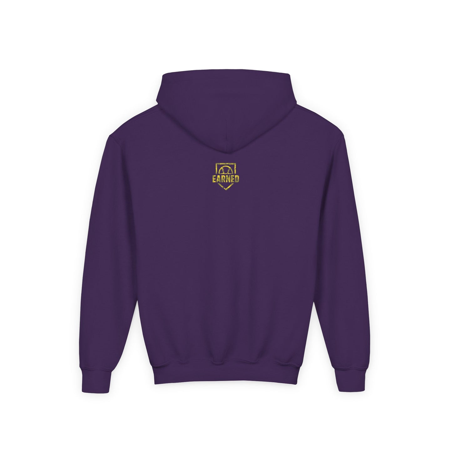 SHOWING UP ADDS UP Youth Hoodie (Yellow Camo Logo)