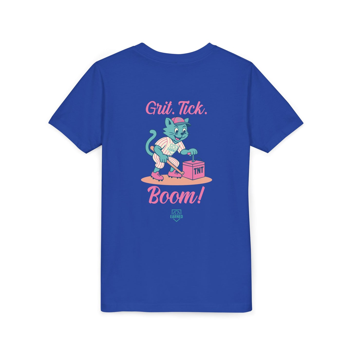 GRIT. TICK. BOOM! Youth Tee - TOMFOOLERY Collection