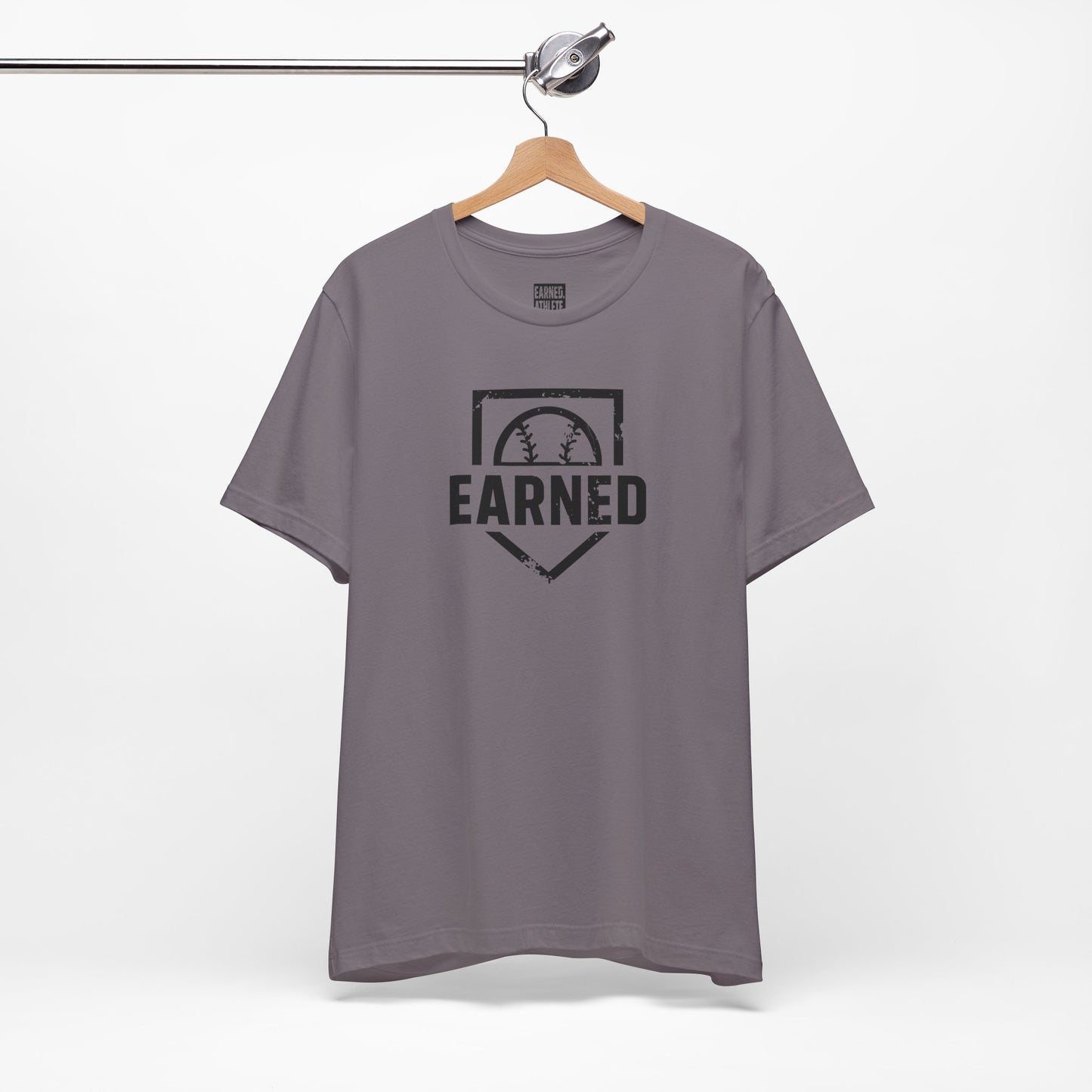 EARNED Logo Tee (Black Logo)