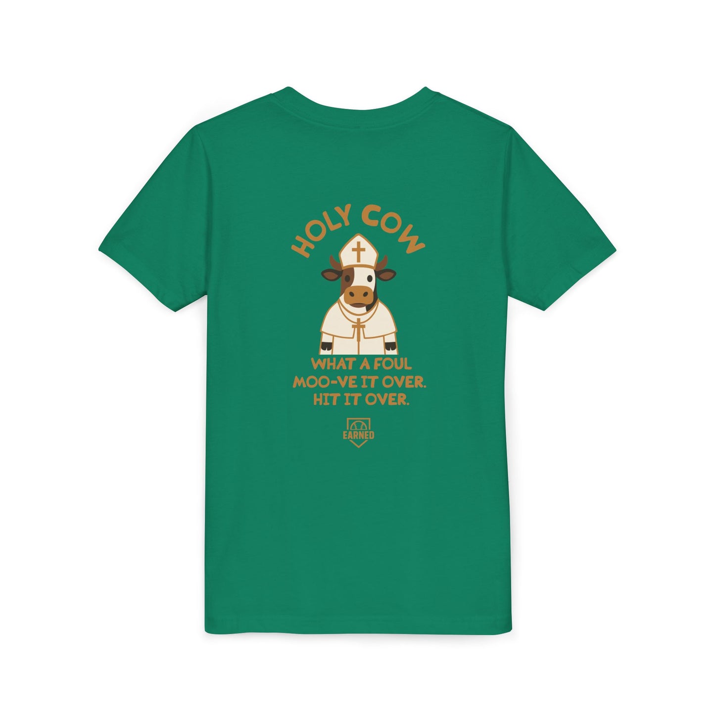 HOLY COW Youth Tee - DUGOUT CHANT Collection