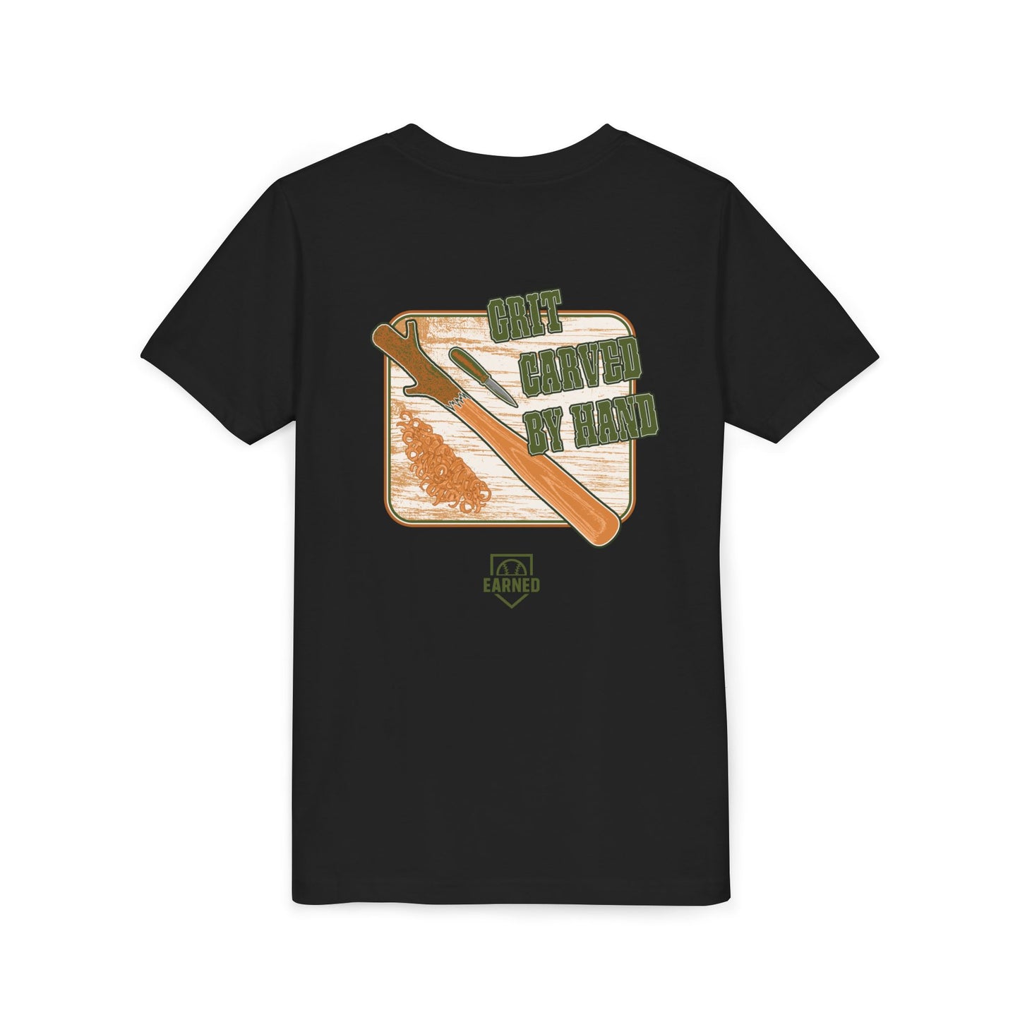 GRIT CARVED BY HAND Youth Tee - LUMBER JACK Collection