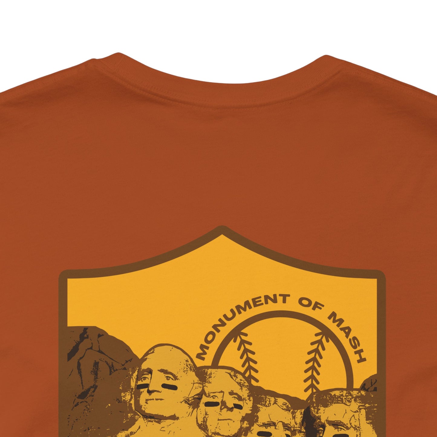 MONUMENT OF MASH Tee (Gold & Brown)