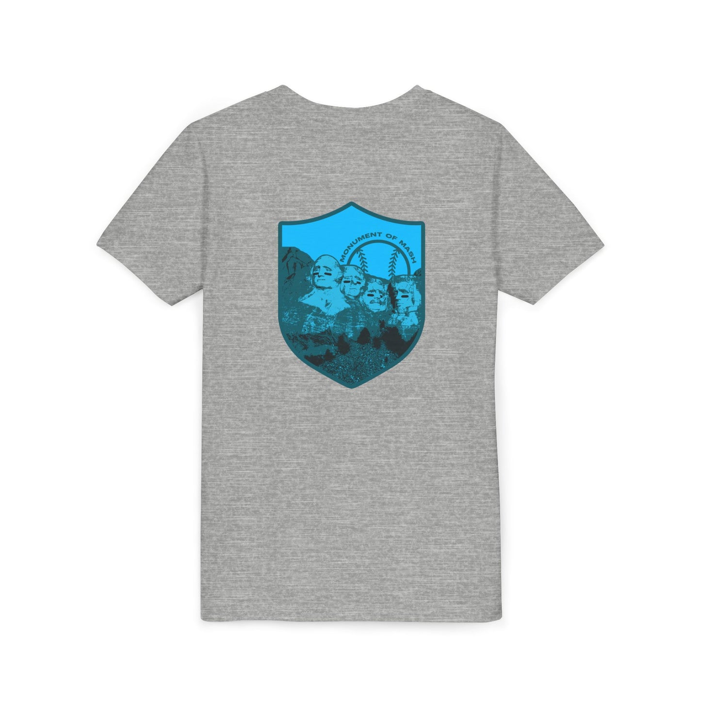 MONUMENT OF MASH Youth Tee (Blue Logo)
