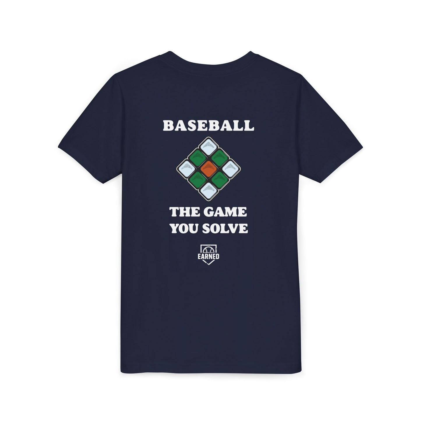 THE GAME YOU SOLVE Youth Tee - BASEBALL IQ Collection
