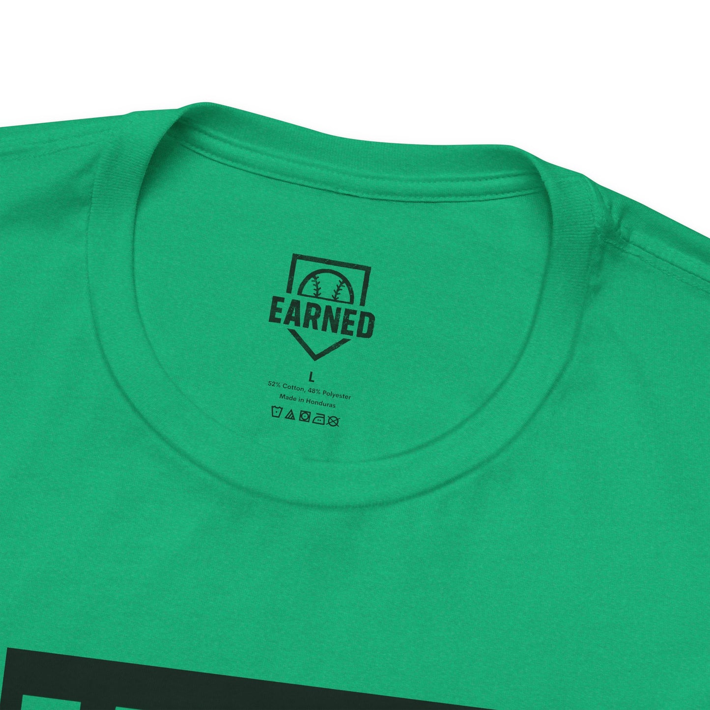 EARNED. ATHLETE. Logo Tee (Black Font)