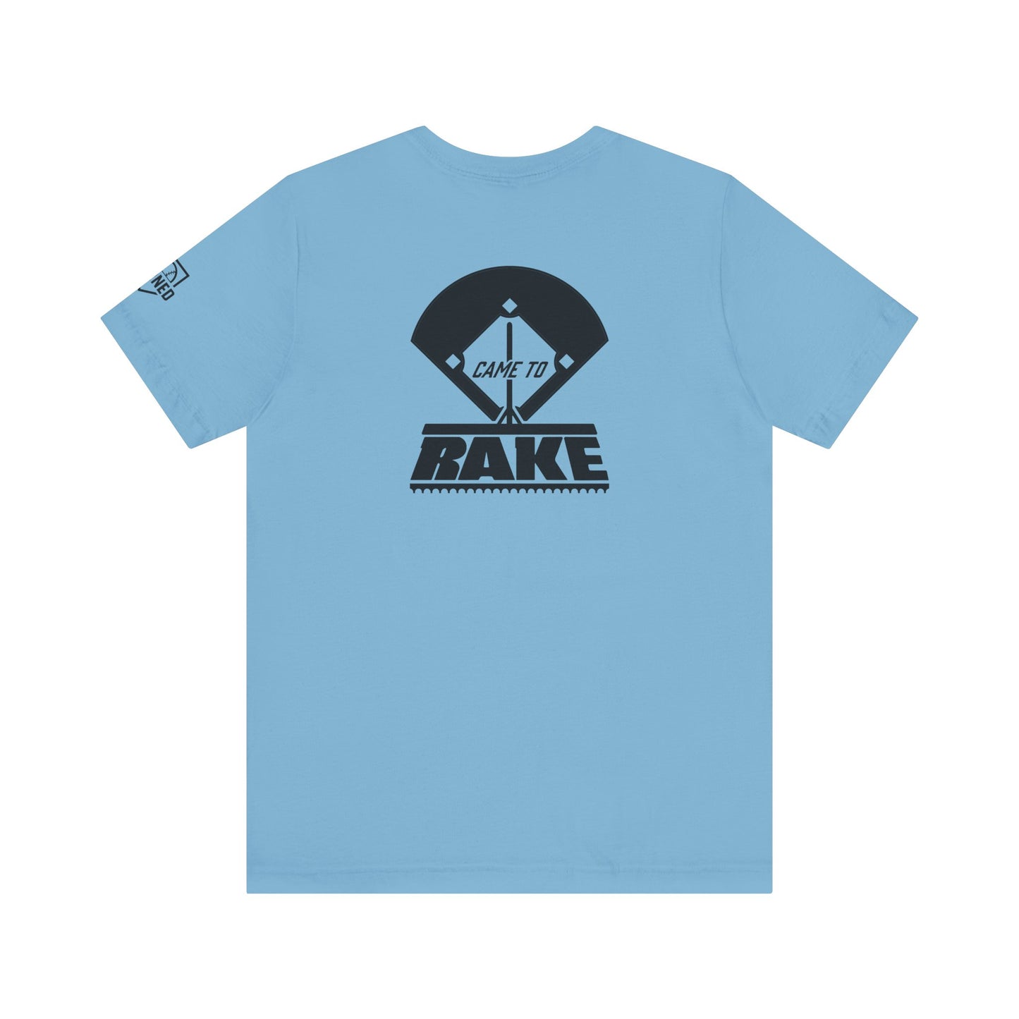CAME TO RAKE Tee (Black Font)