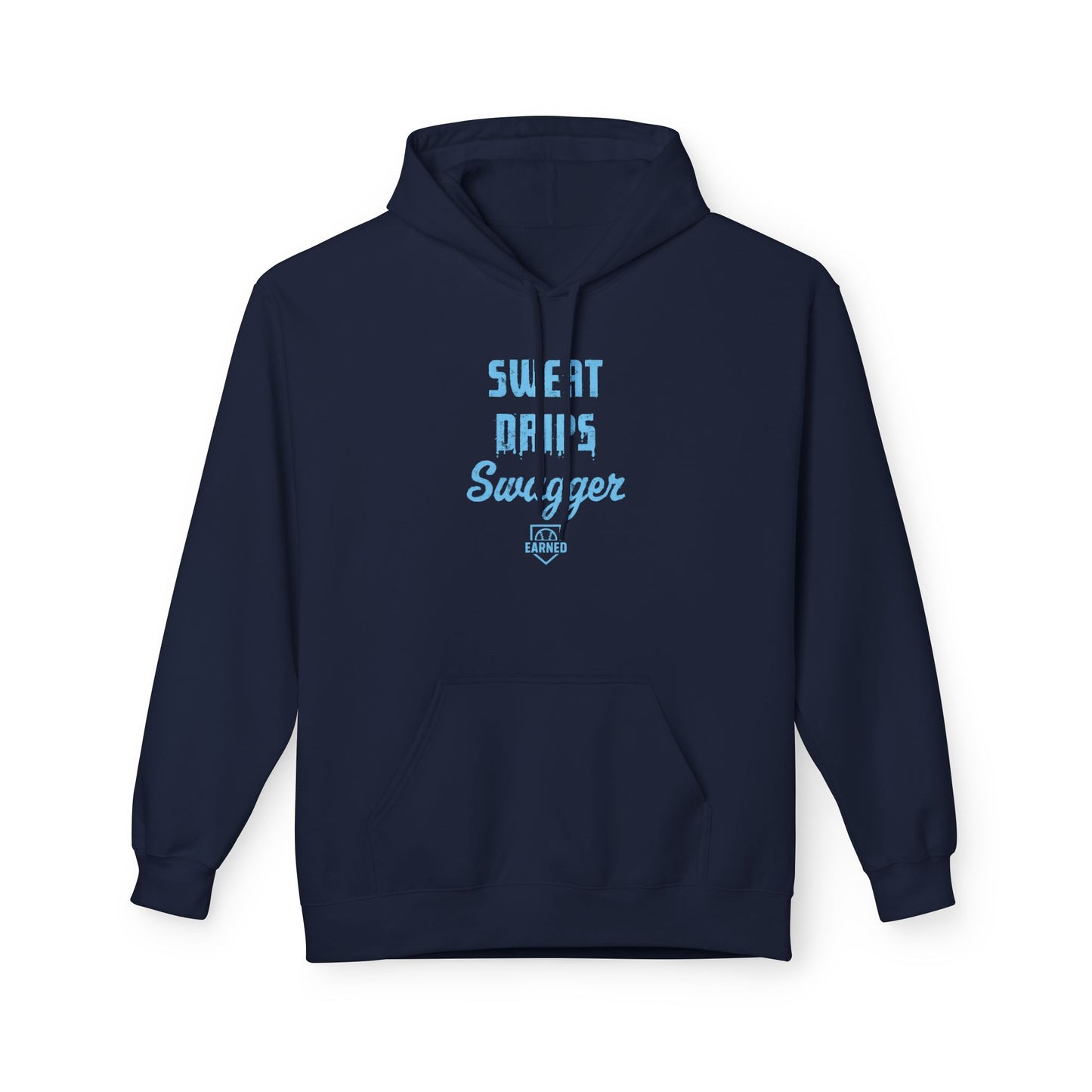SWEAT DRIPS SWAGGER Hoodie (Light Blue Font)