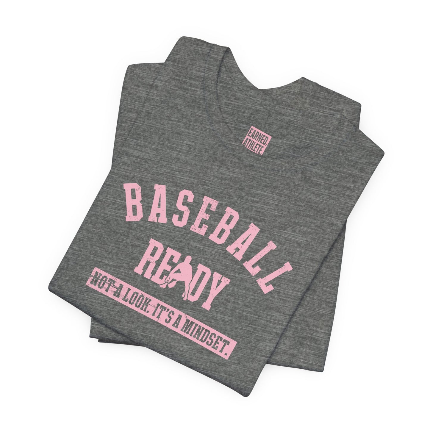 BASEBALL READY Tee (Pink Font)