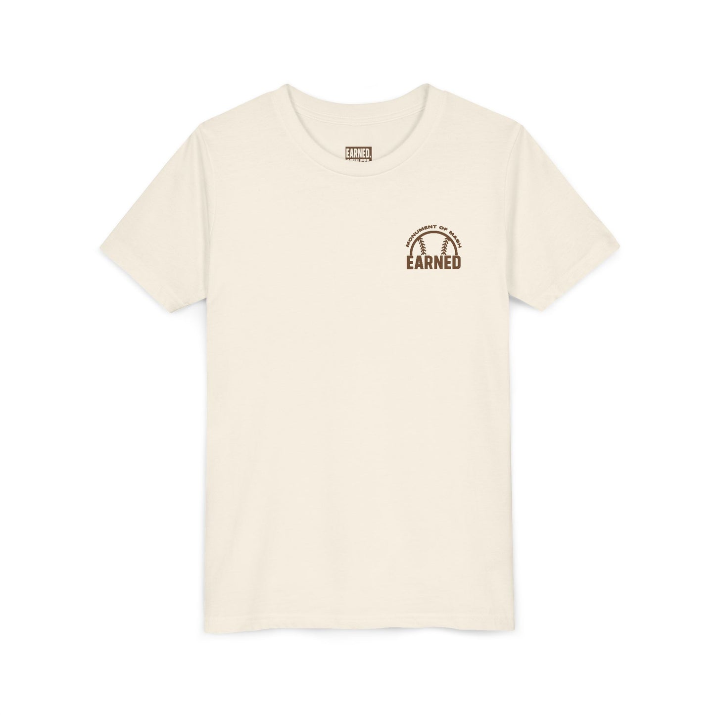 MONUMENT OF MASH Youth Tee (Gold & Brown Logo)