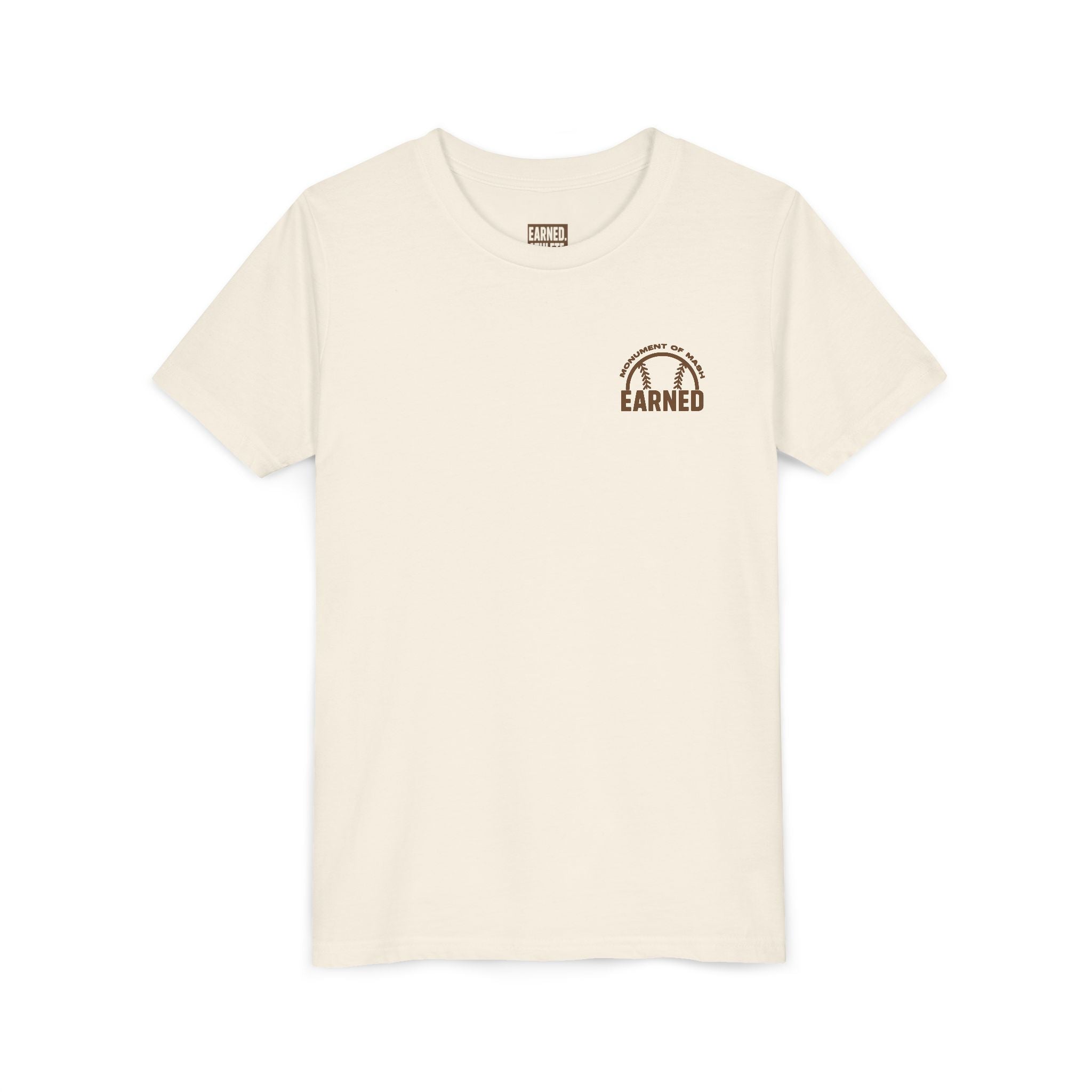MONUMENT OF MASH Youth Tee (Gold & Brown Logo)