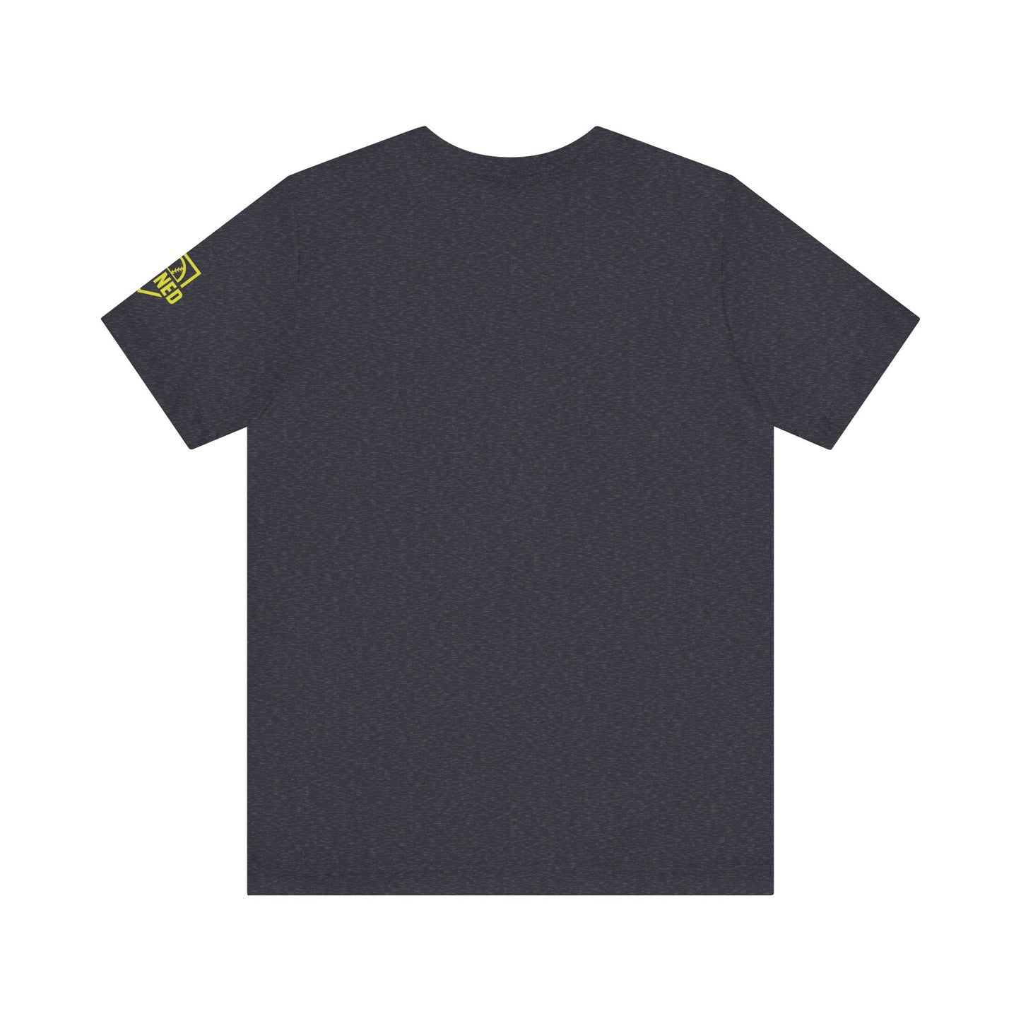 PRACTICE AIN'T OVER TILL THE LIGHTS SHUT OFF Tee (Yellow Font)
