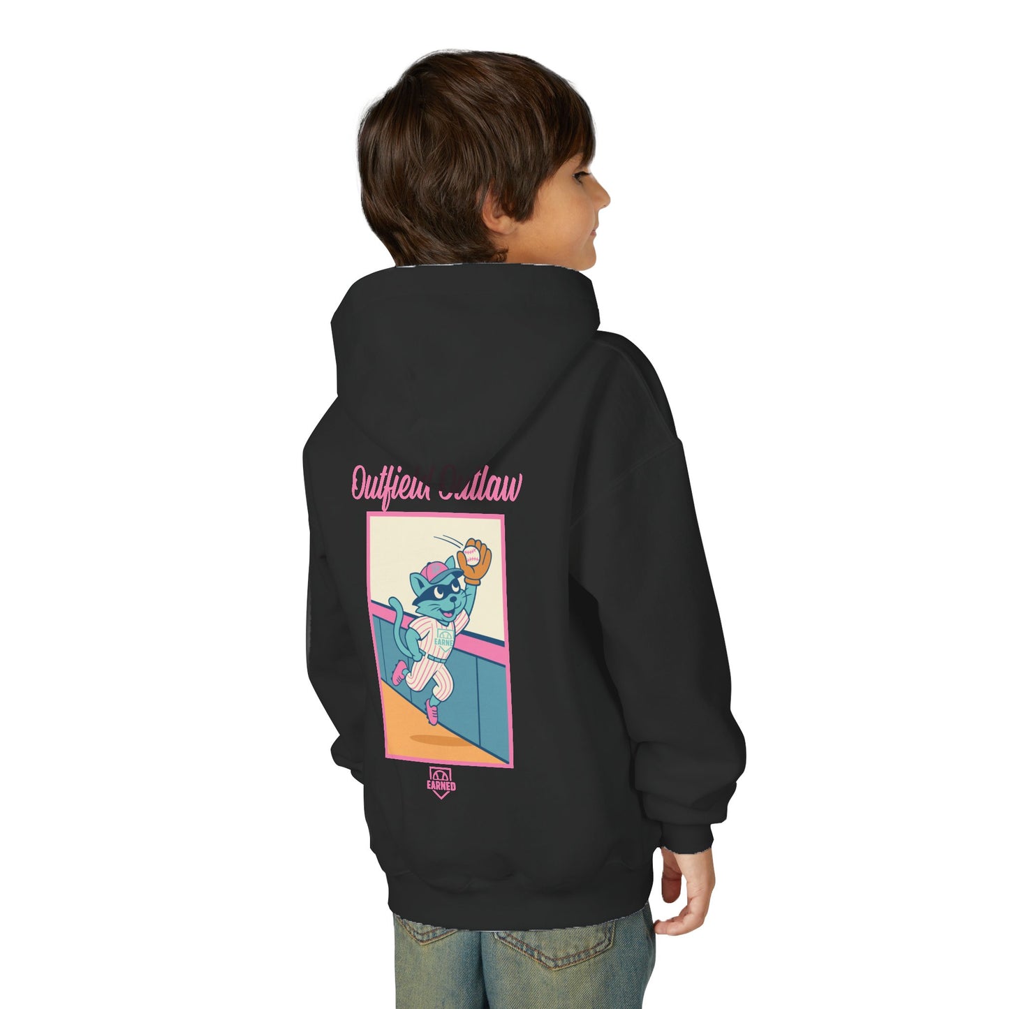 OUTFIELD OUTLAW Youth Hoodie - TOMFOOLERY Collection