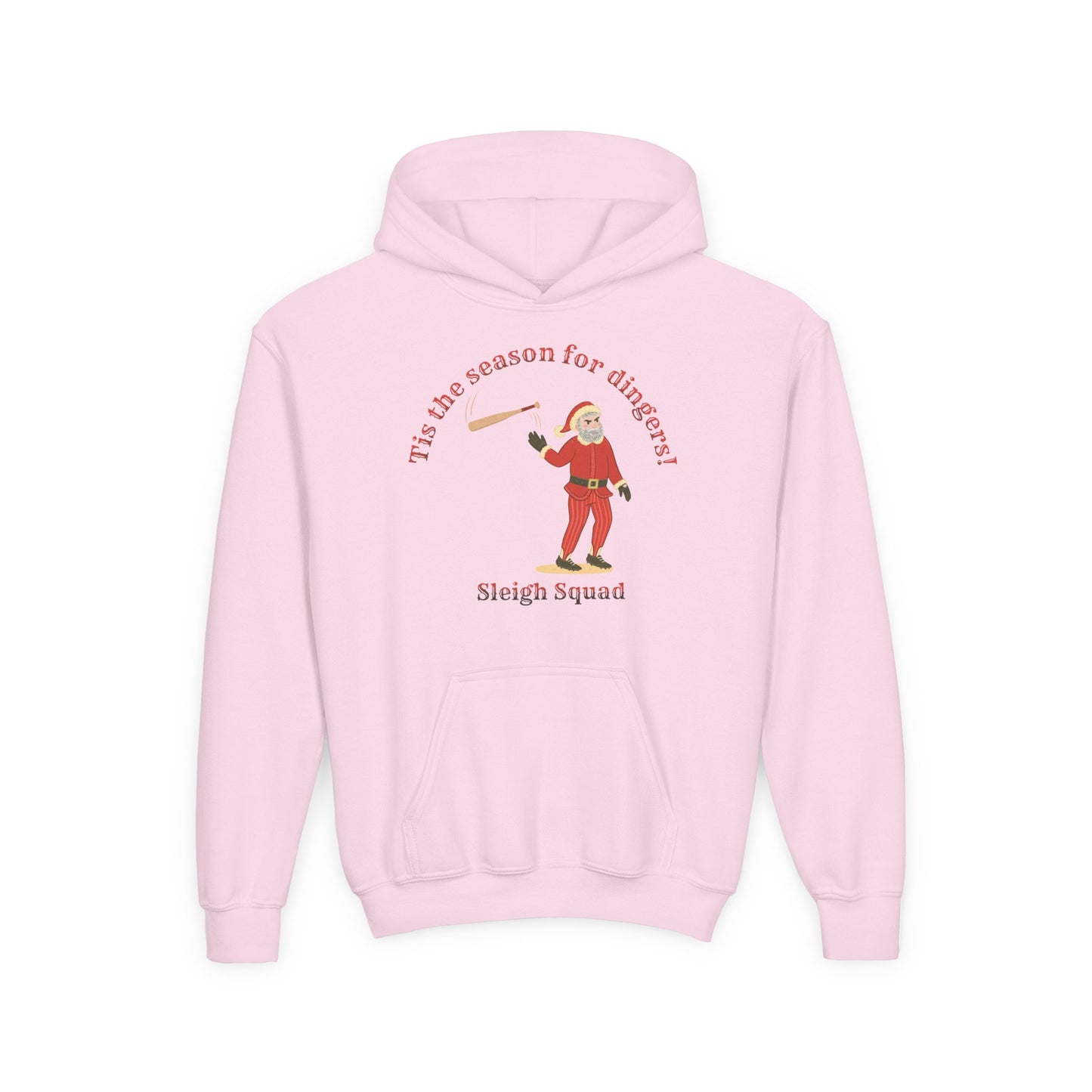 'TIS THE SEASON FOR DINGERS Youth Hoodie - SLEIGH SQUAD Collection