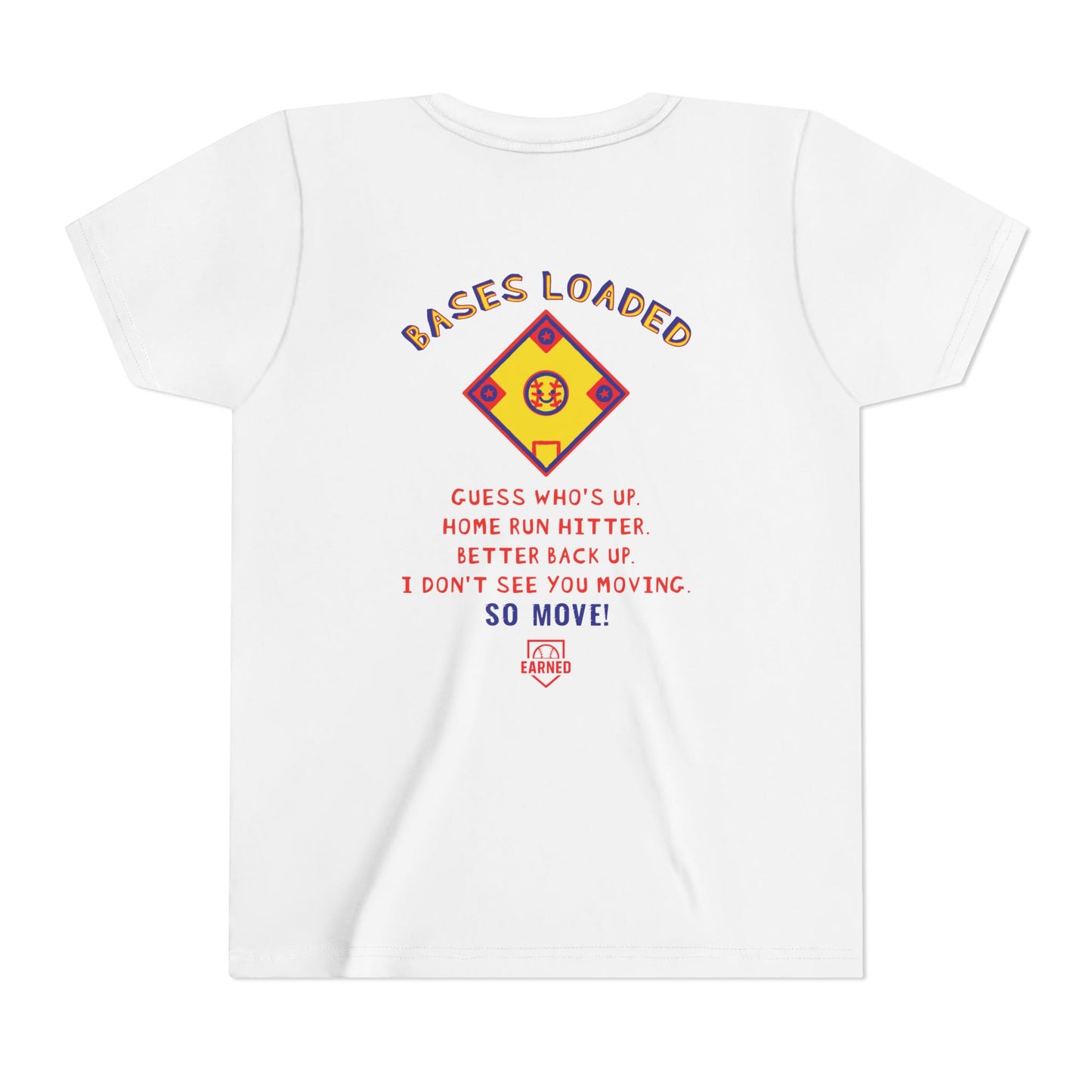 BASES LOADED Youth Tee - DUGOUT CHANT Collection