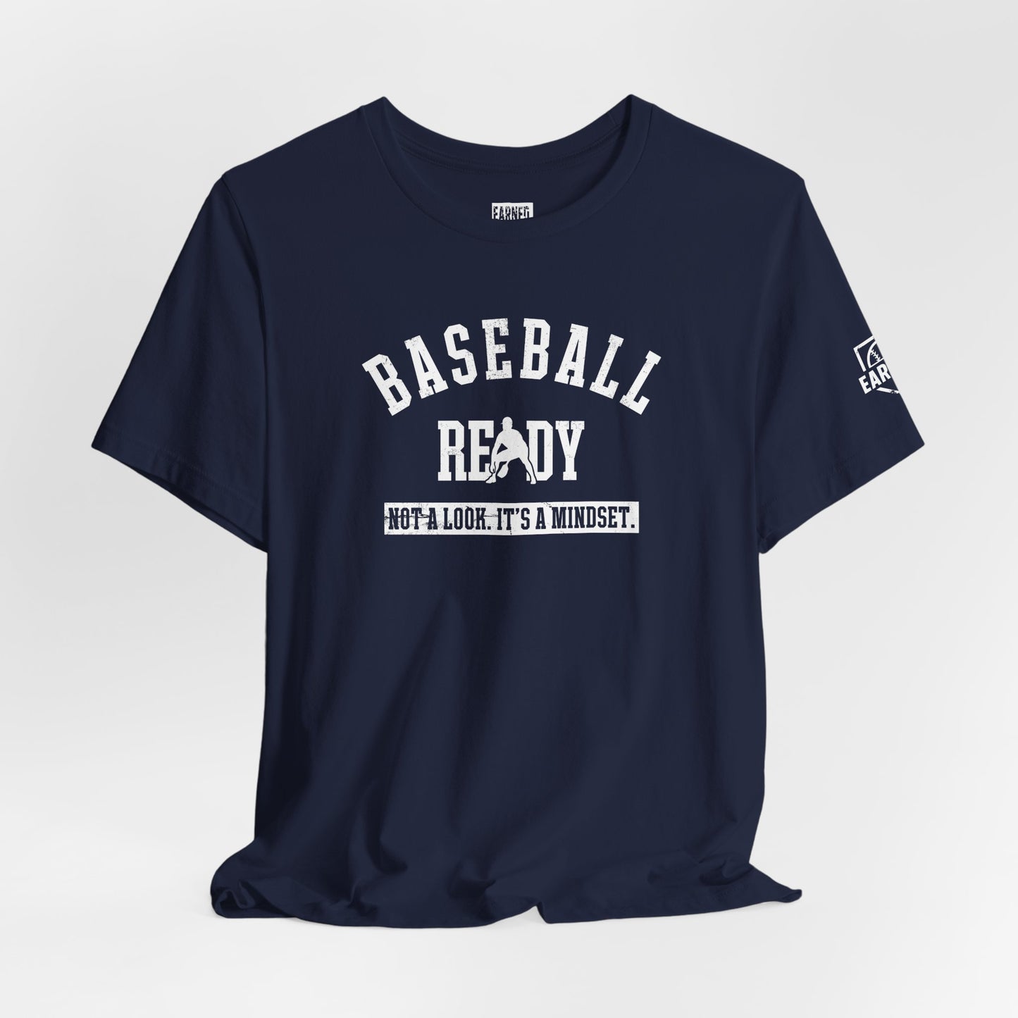 BASEBALL READY Tee (White Font)