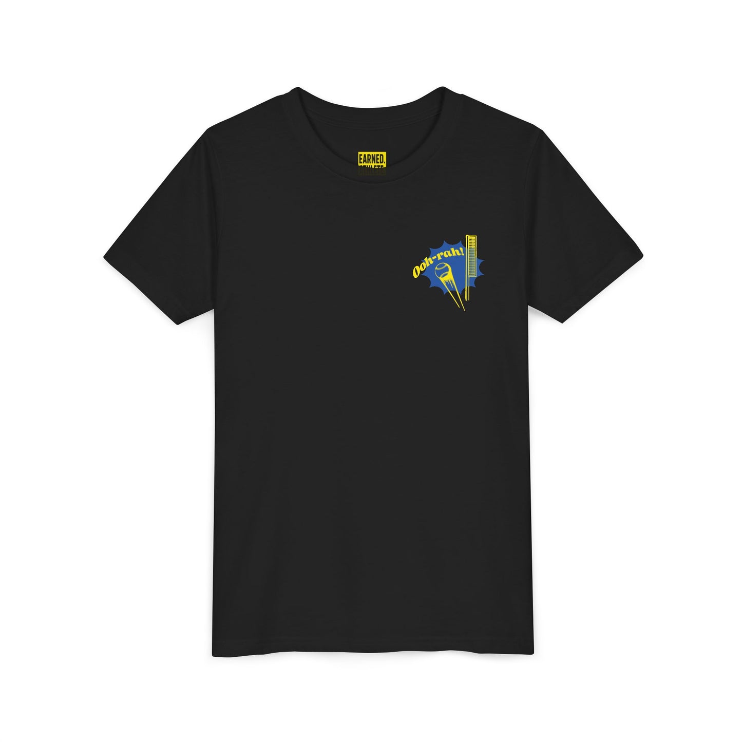 PIECE OF IT Youth Tee (Blue Logo) - DUGOUT CHANT Collection