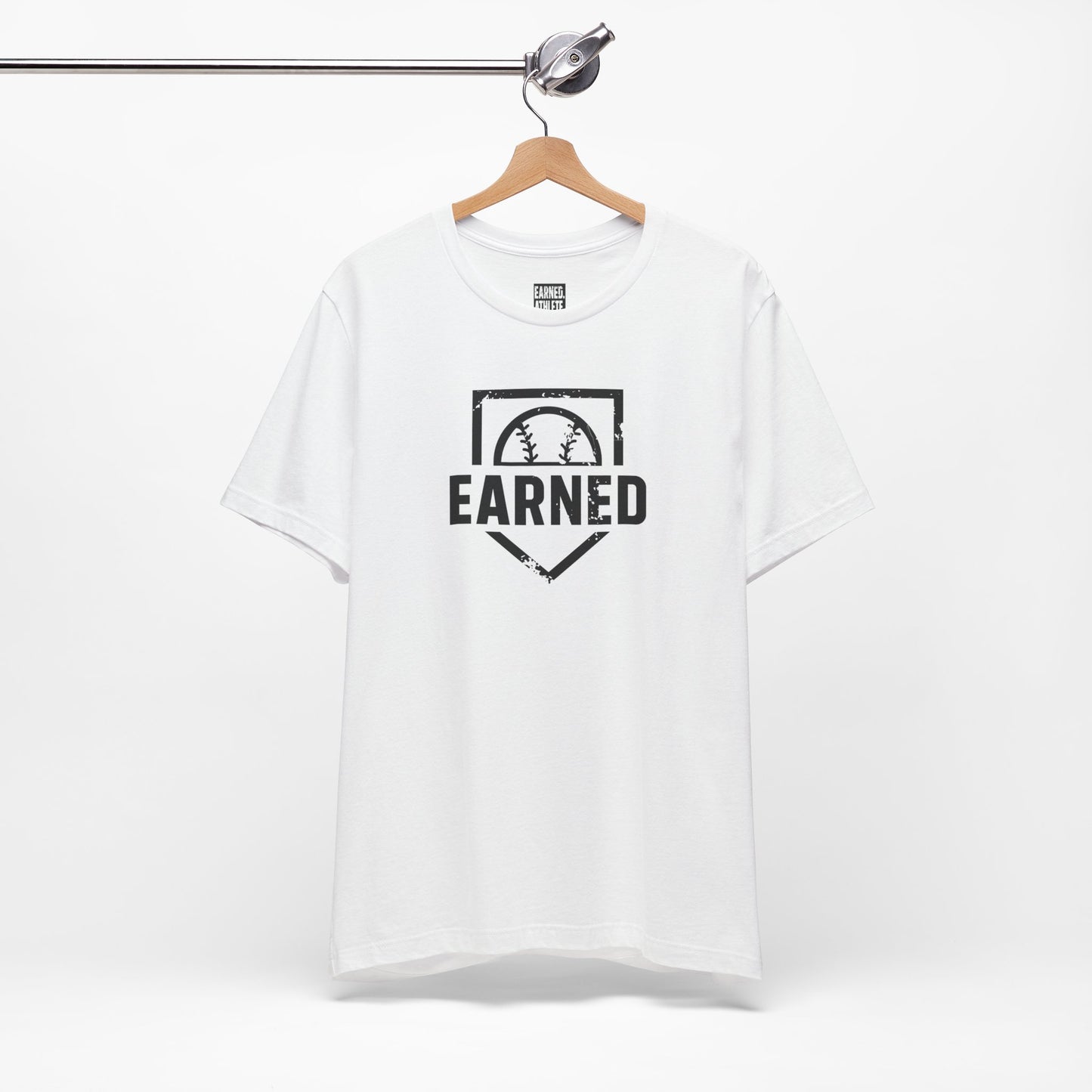 EARNED Logo Tee (Black Logo)