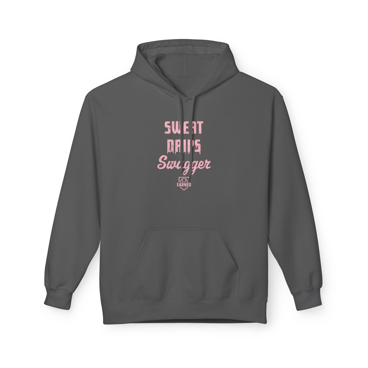 SWEAT DRIPS SWAGGER Hoodie (Pink Font)