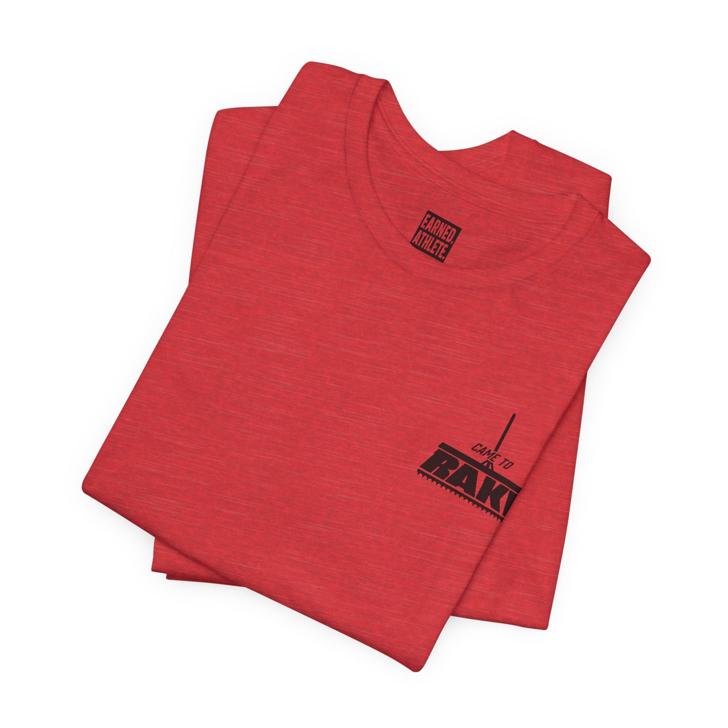 CAME TO RAKE Tee (Black Font)