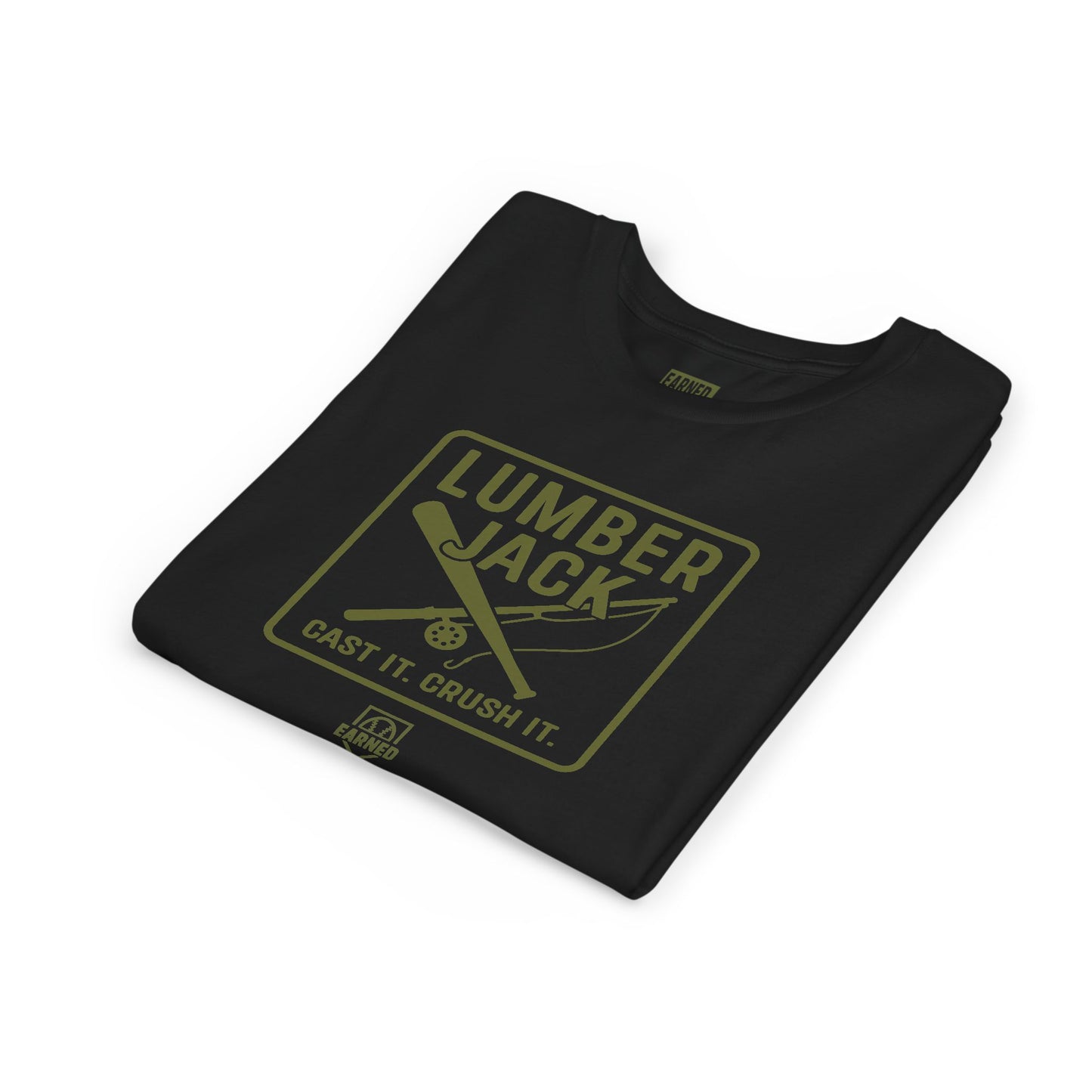 CAST IT. CRUSH IT. Youth Tee – LUMBER JACK Collection