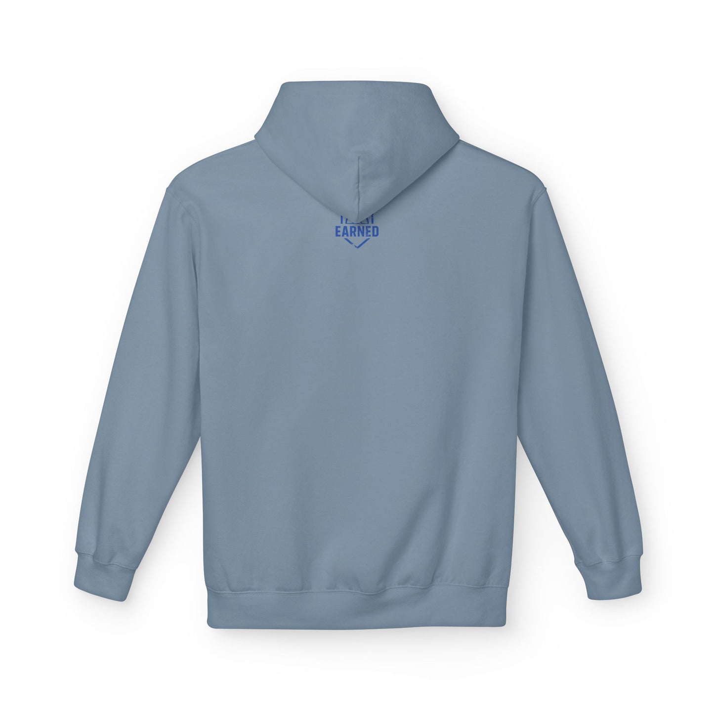 EYE BLACK NATION Adult Hoodie (Blue Font)
