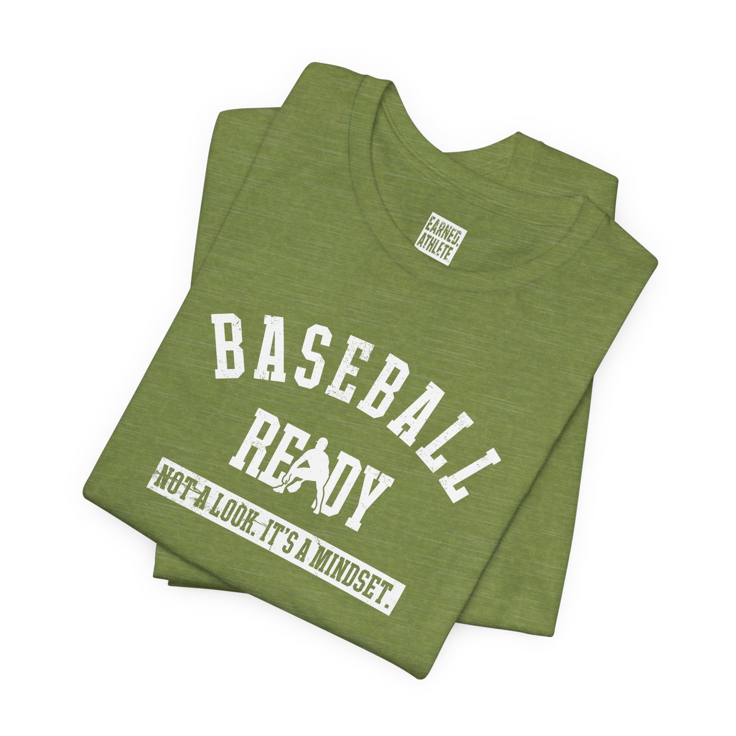 BASEBALL READY Tee (White Font)