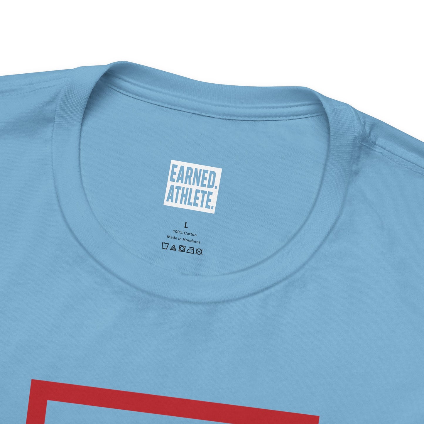 EARNED Logo Tee (Red Plate)