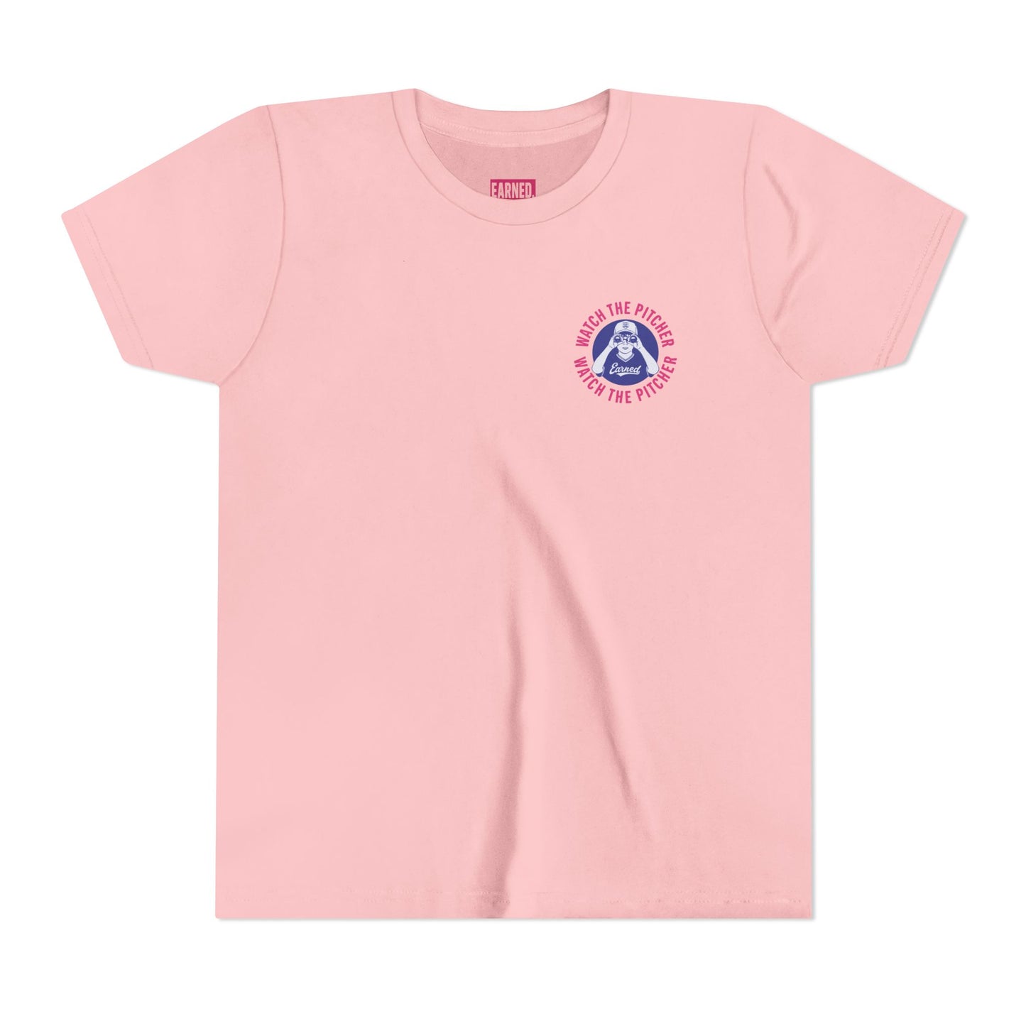 WATCH THE PITCHER Youth Tee - DUGOUT CHANT Collection
