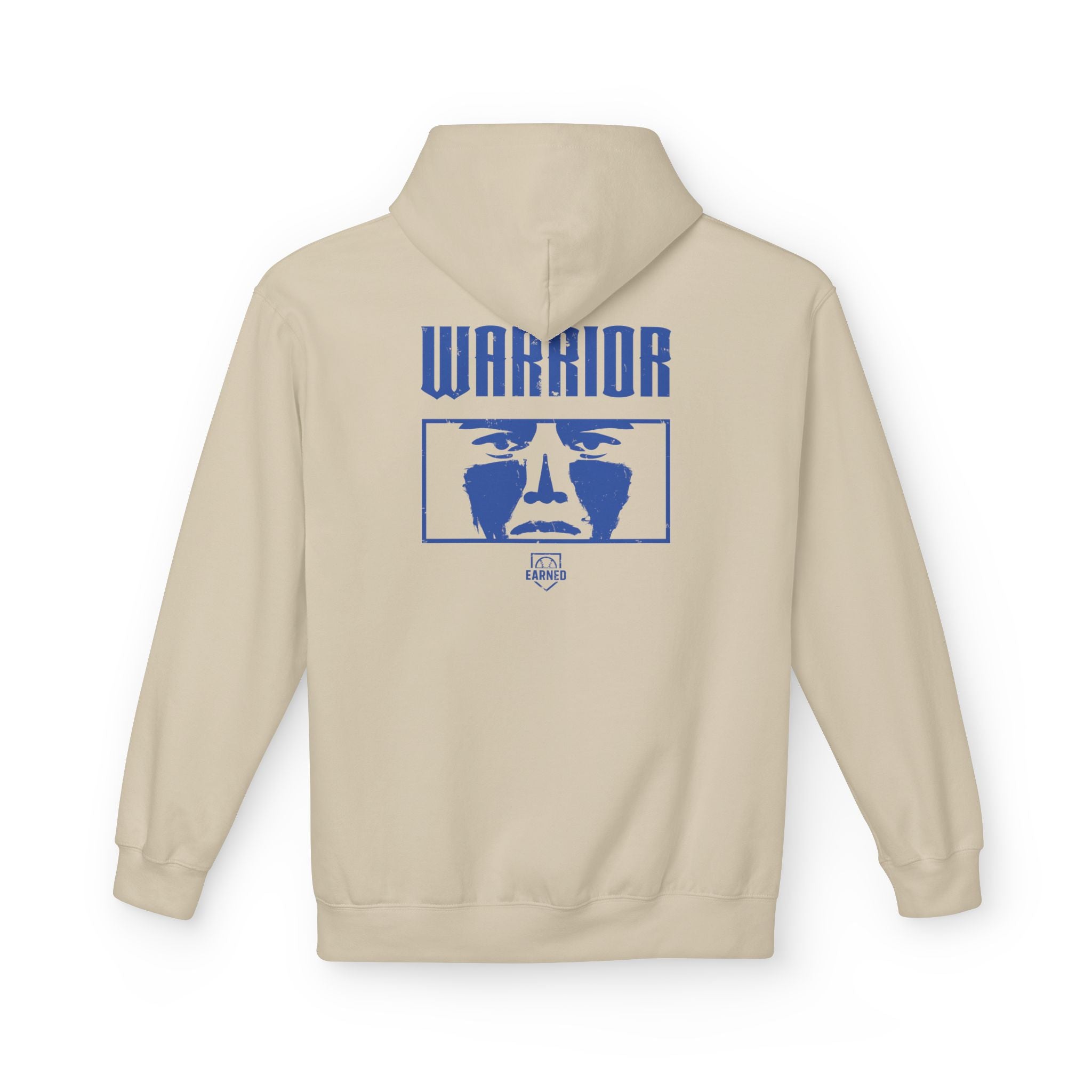 EYE BLACK NATION / WARRIOR Hoodie (Blue Font)
