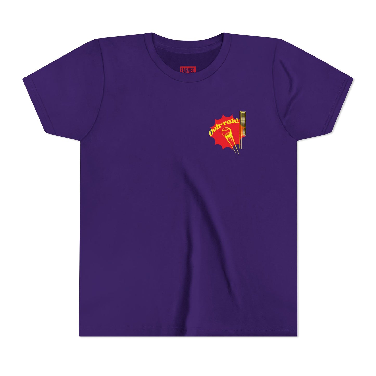 PIECE OF IT Youth Tee (Red Logo) - DUGOUT CHANT Collection