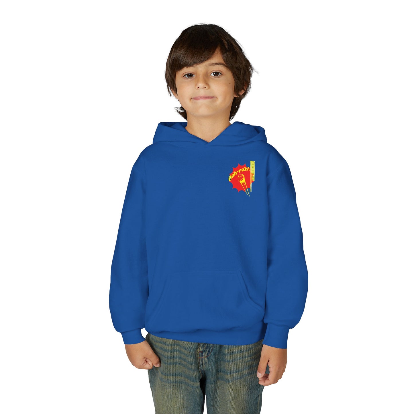 PIECE OF IT Youth Hoodie (Red Logo) - DUGOUT CHANT Collection