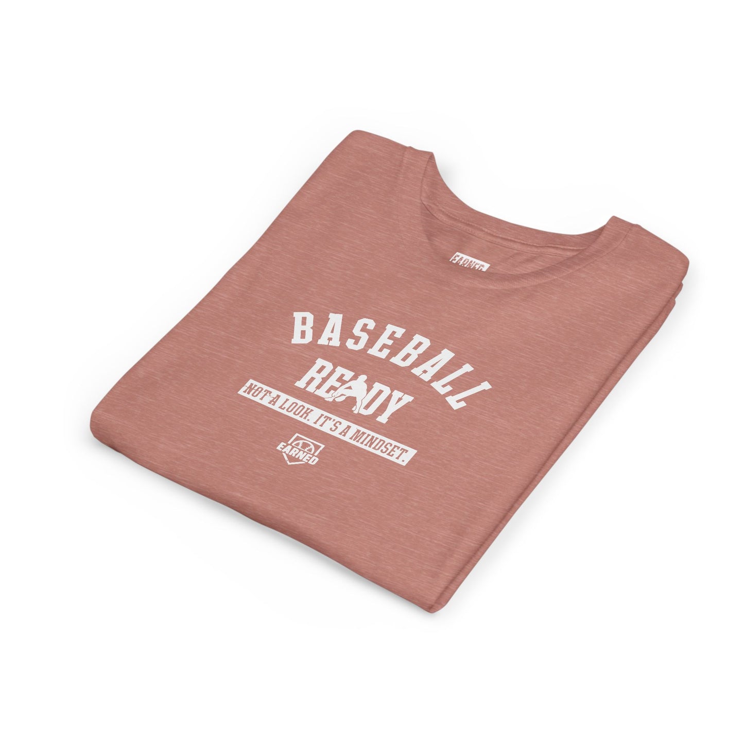 BASEBALL READY Youth Tee (White Font)