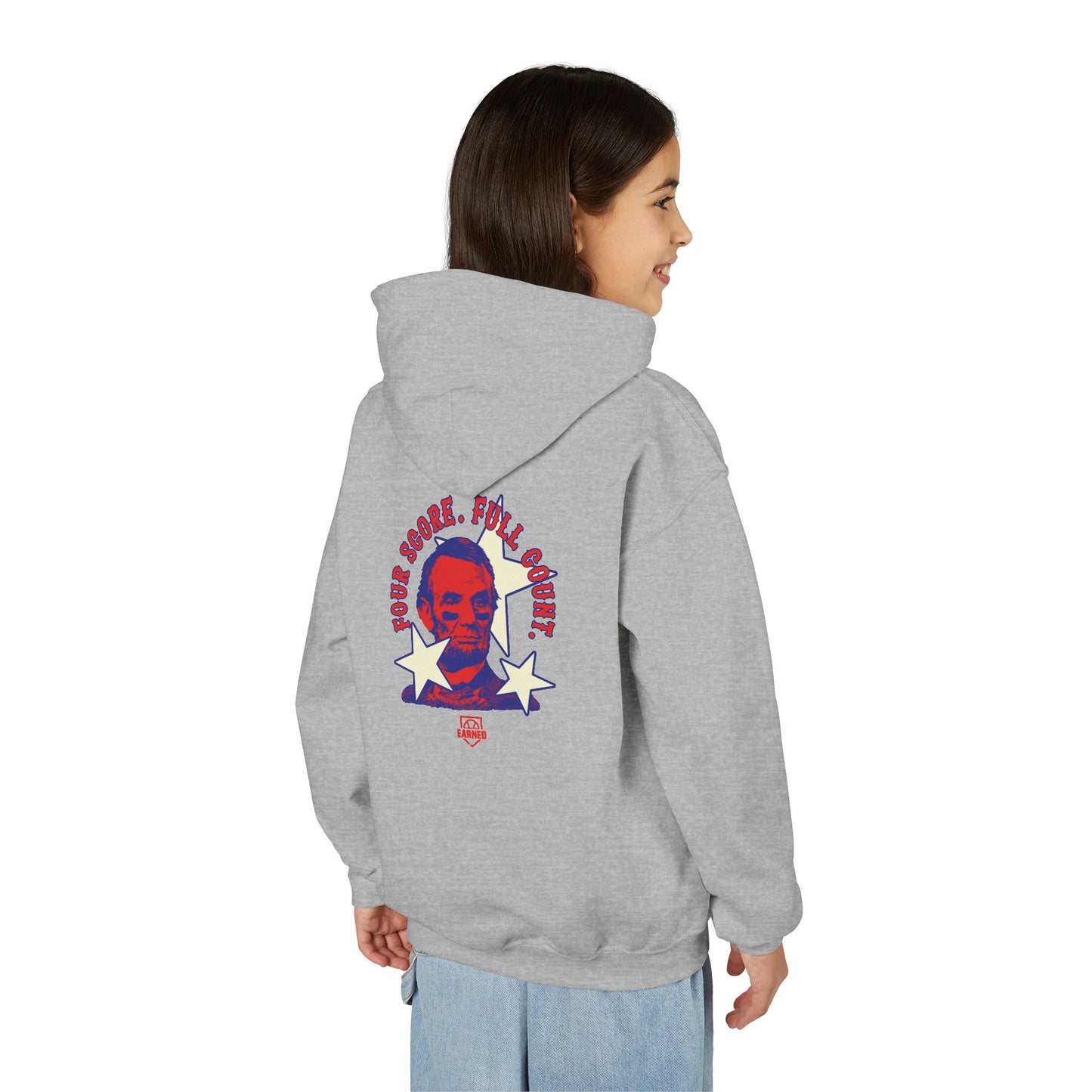 FOUR SCORE, FULL COUNT Youth Hoodie - AMERICA 250 Collection