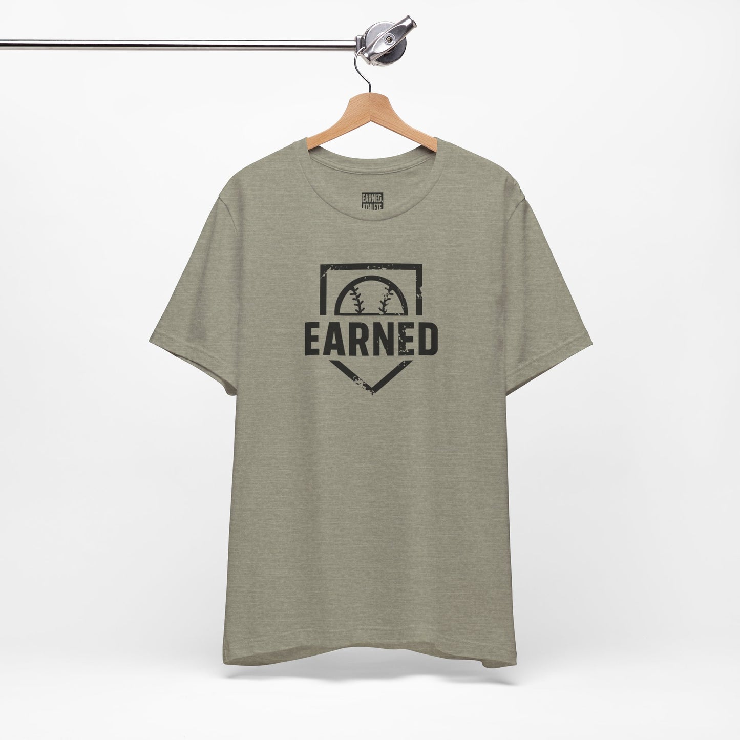 EARNED Logo Tee (Black Logo)