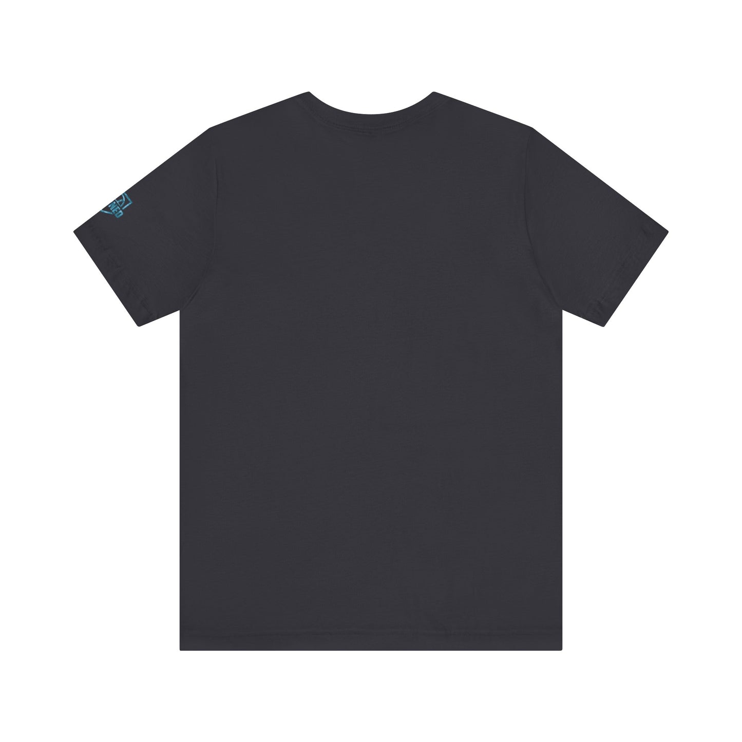 SHOWING UP ADDS UP Tee (Blue Camo Font)