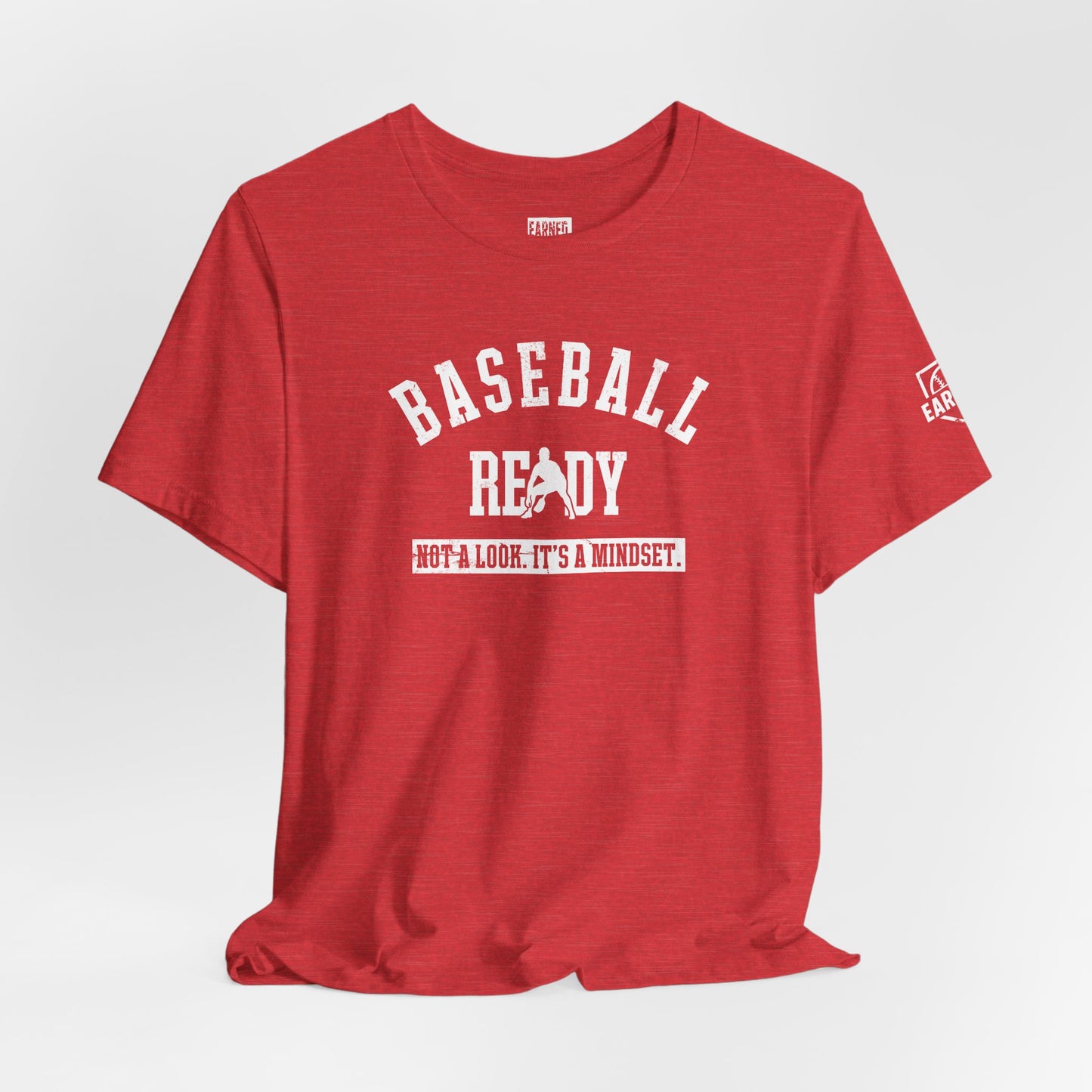 BASEBALL READY Tee (White Font)
