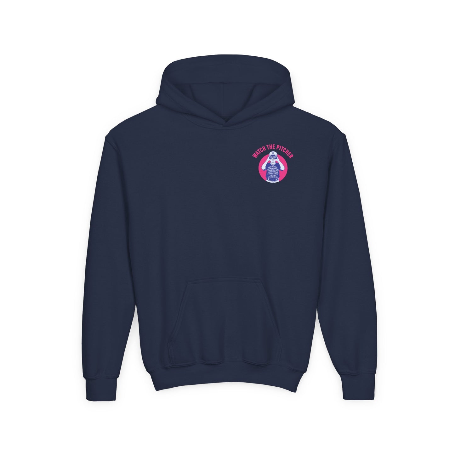WATCH THE PITCHER Youth Hoodie - DUGOUT CHANT Collection