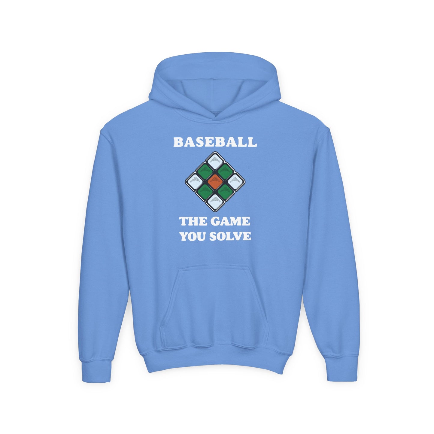 THE GAME YOU SOLVE Youth Hoodie - BASEBALL IQ Collection