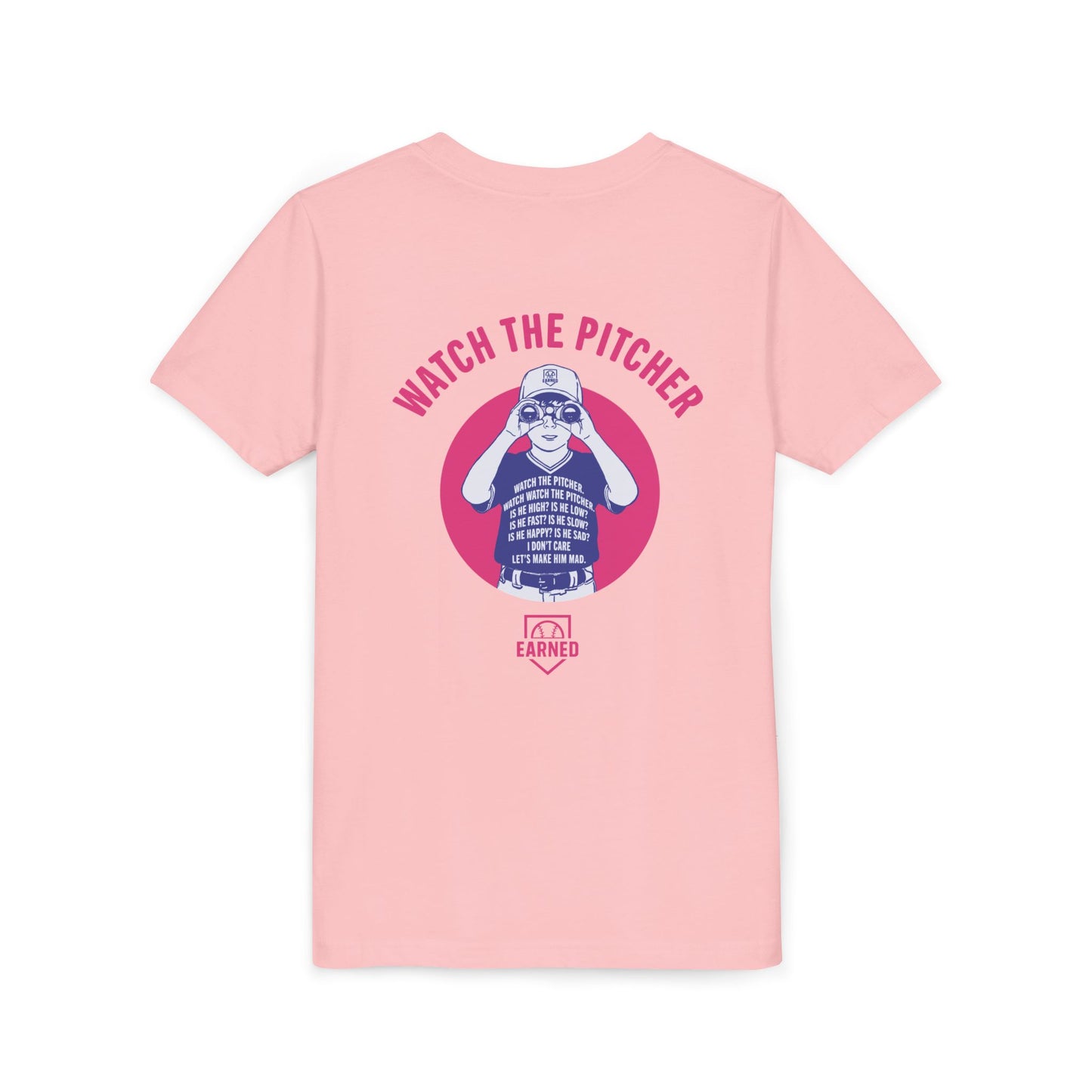 WATCH THE PITCHER Youth Tee - DUGOUT CHANT Collection