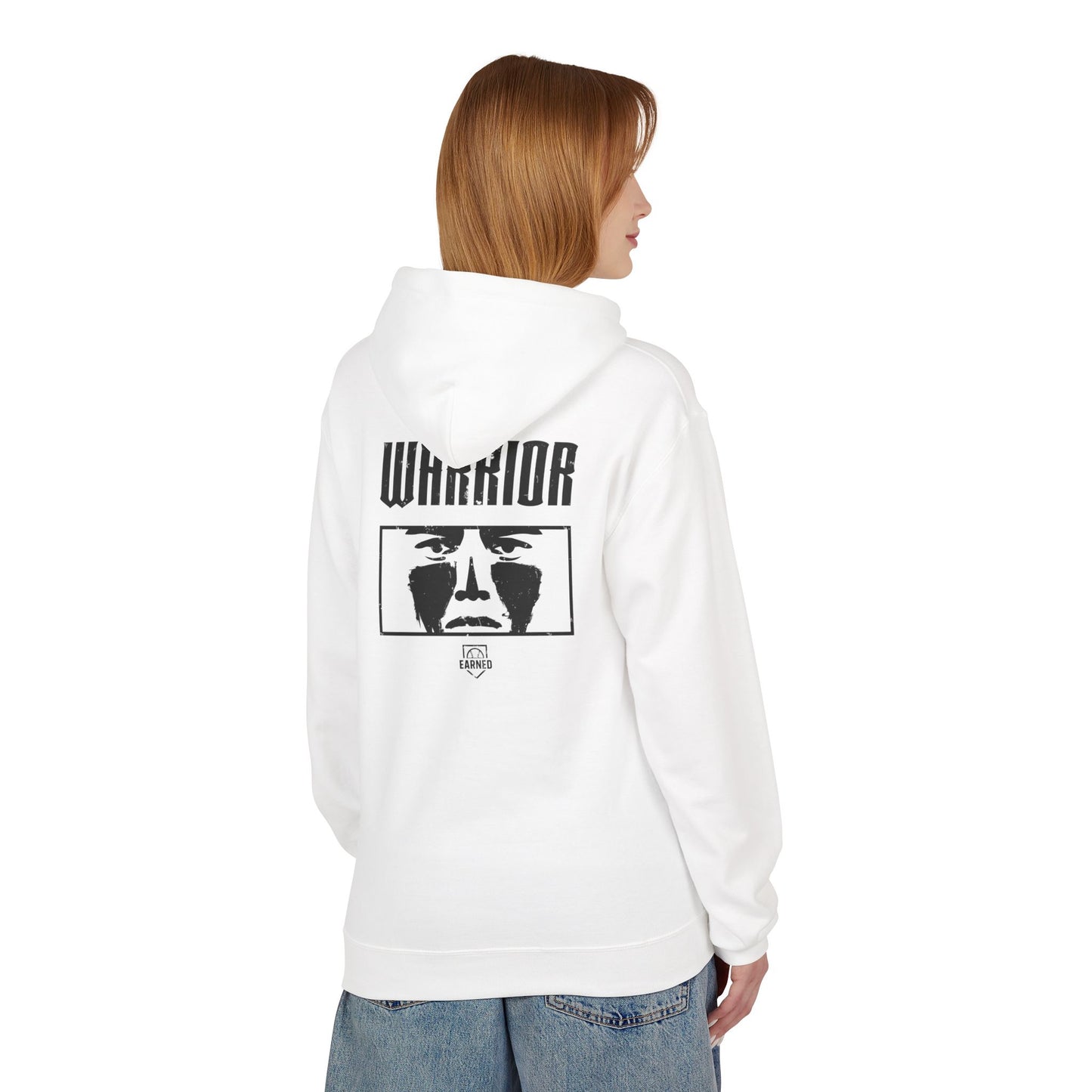 EYE BLACK NATION / WARRIOR Hoodie (Black Font)