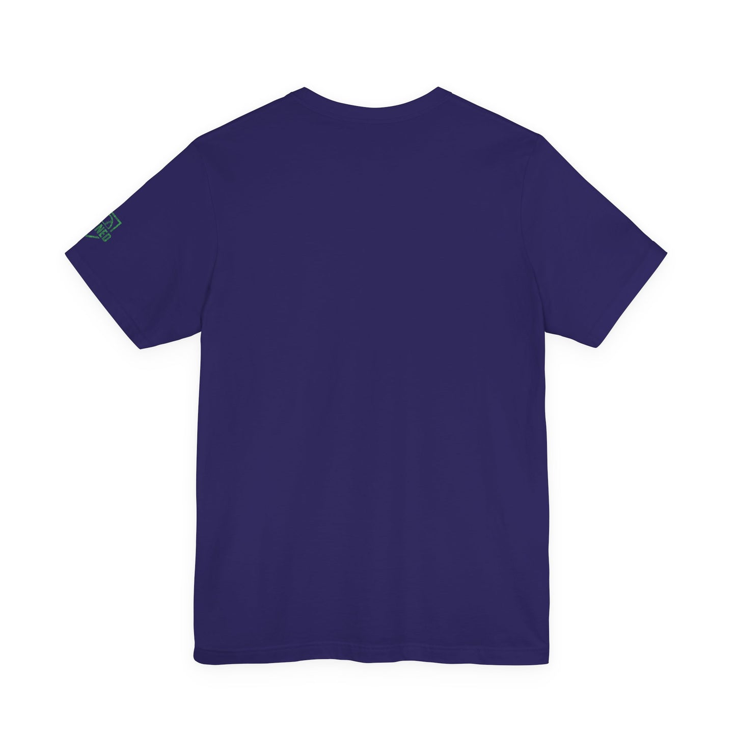 SHOWING UP ADDS UP Tee (Green Camo Font)