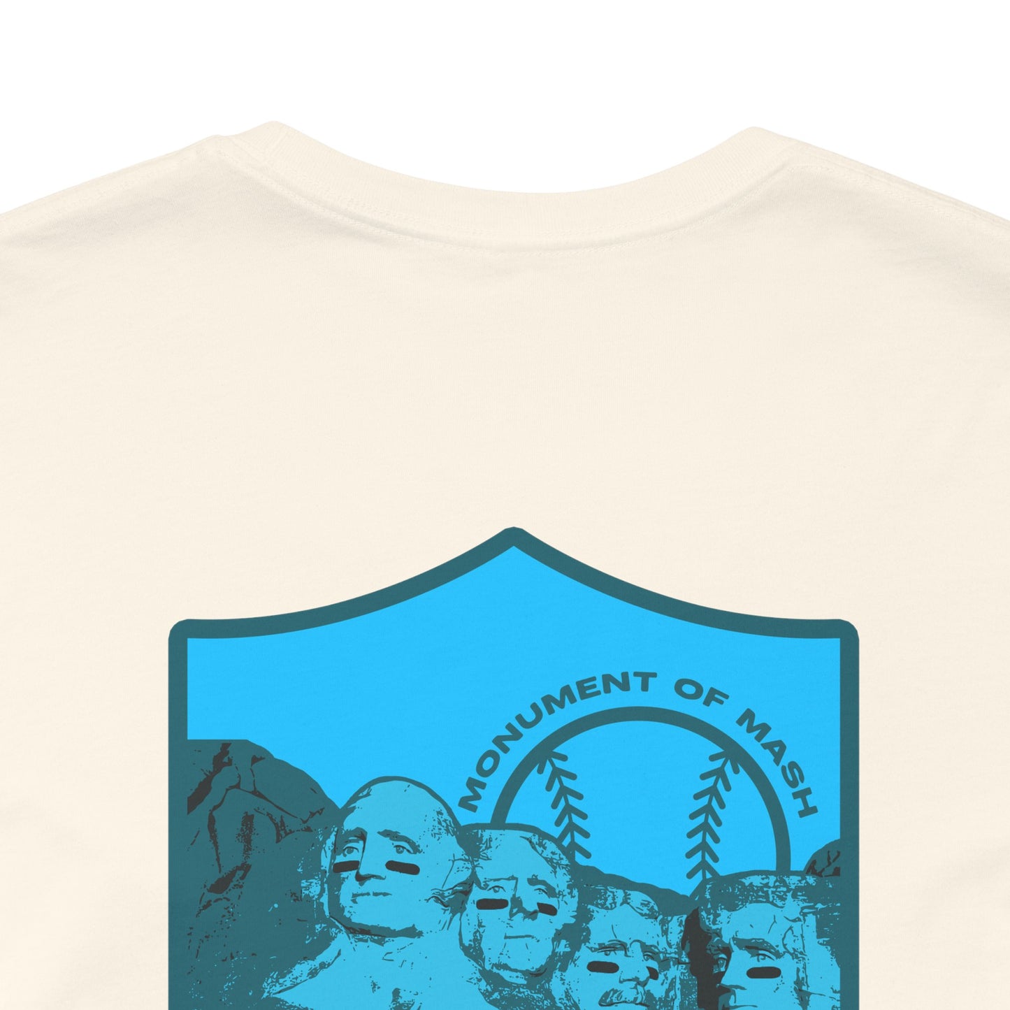 MONUMENT OF MASH Tee (Blue Font)