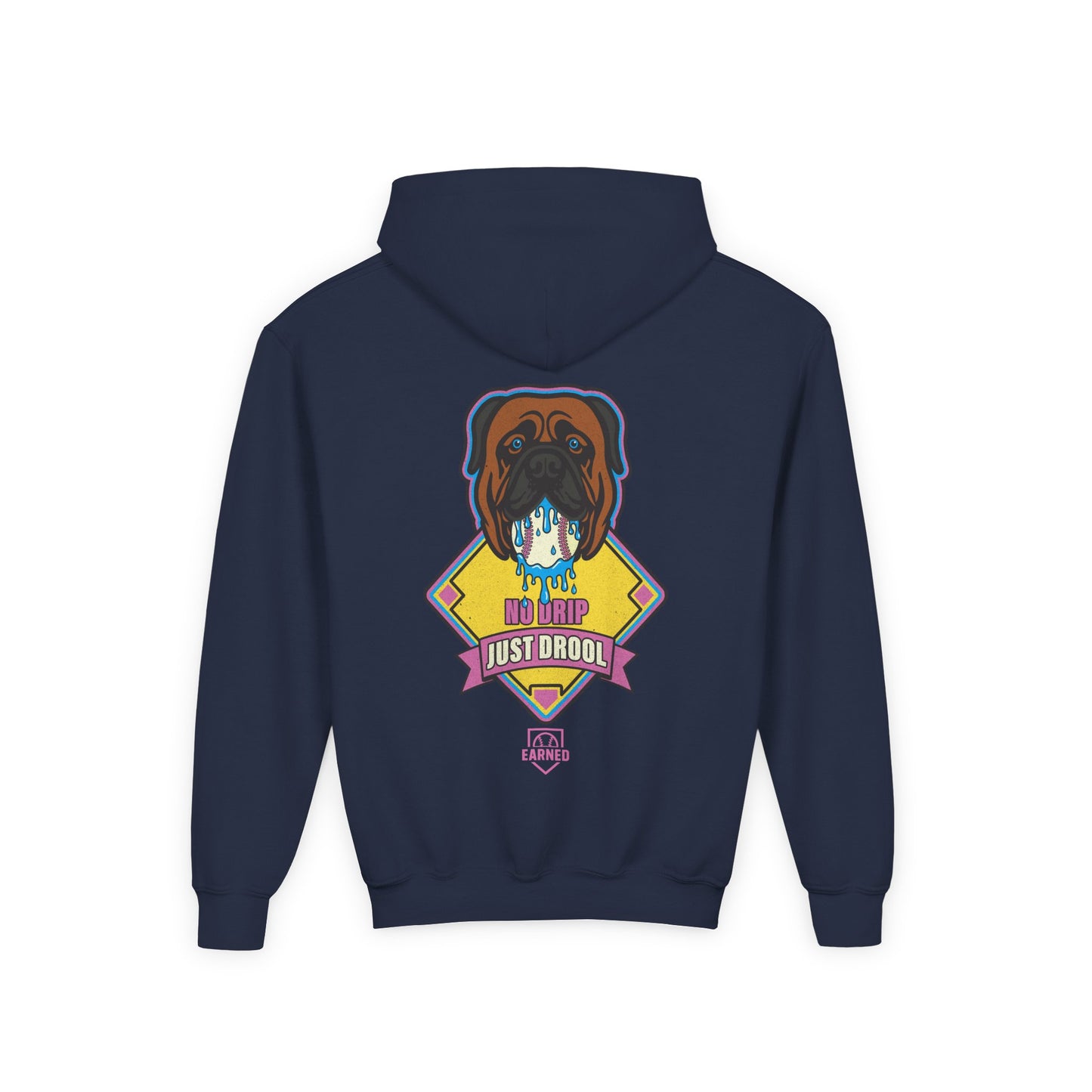 NO DRIP. JUST DROOL. Youth Hoodie - BARK PARK Collection
