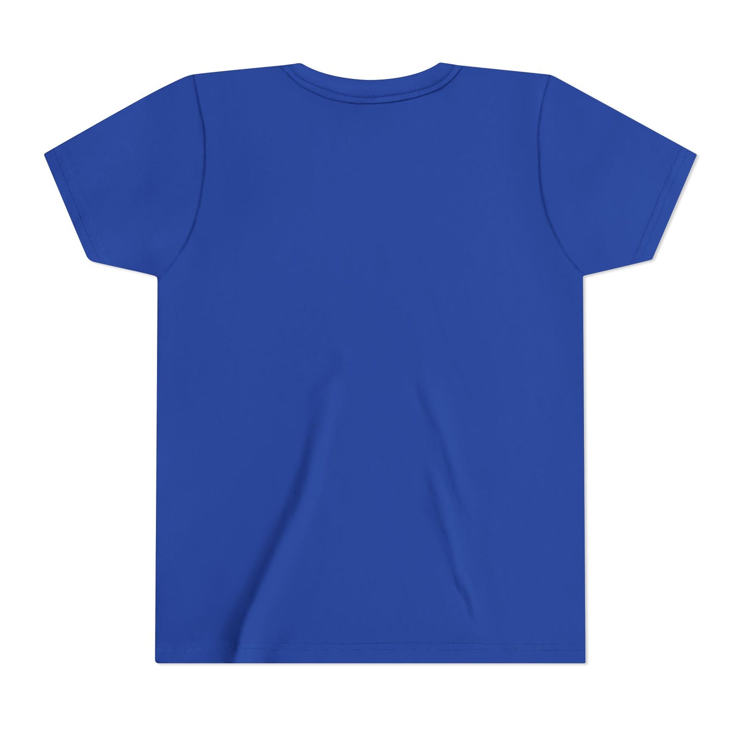 SWEAT FIRST. SHINE LATER. Youth Tee (White Font)